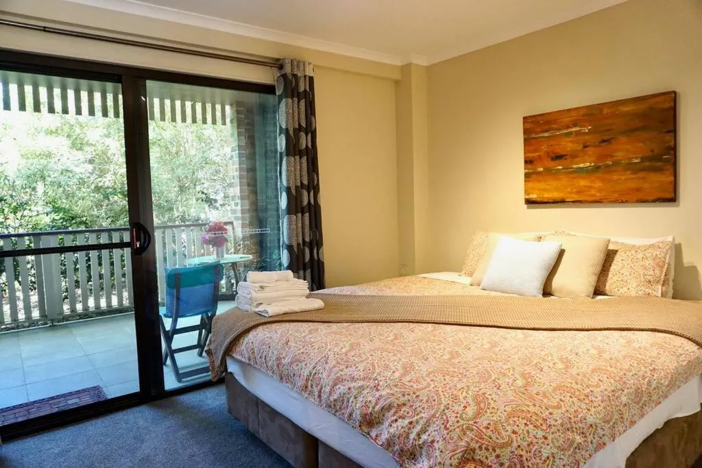 Balcony/Terrace, Bed in Cloudland Garden Oasis