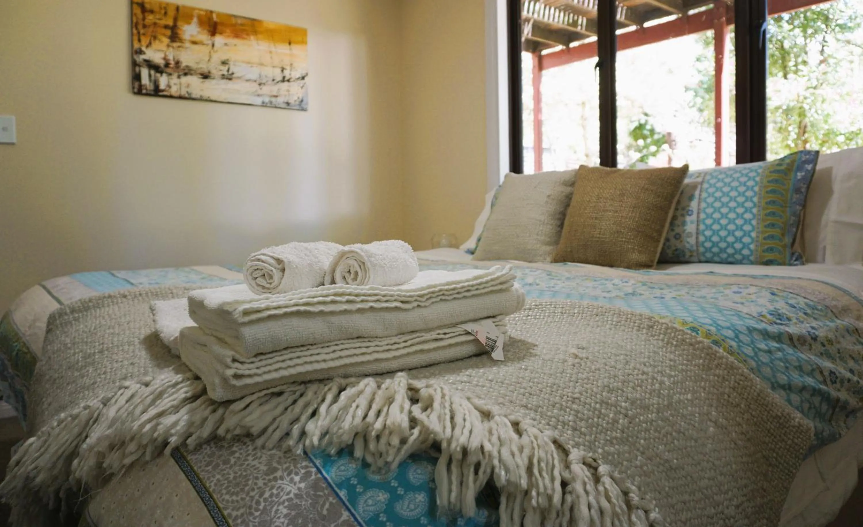Bed in Cloudland Garden Oasis
