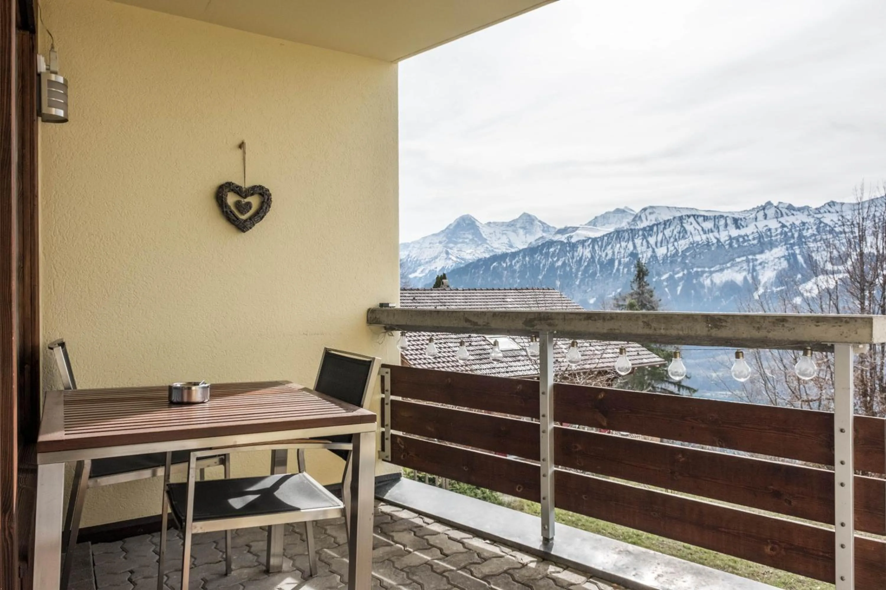 View (from property/room) in Apartment Alpenrose 2.5 mit Mitbenutzung SPA & Wellness - GRIWA RENT AG