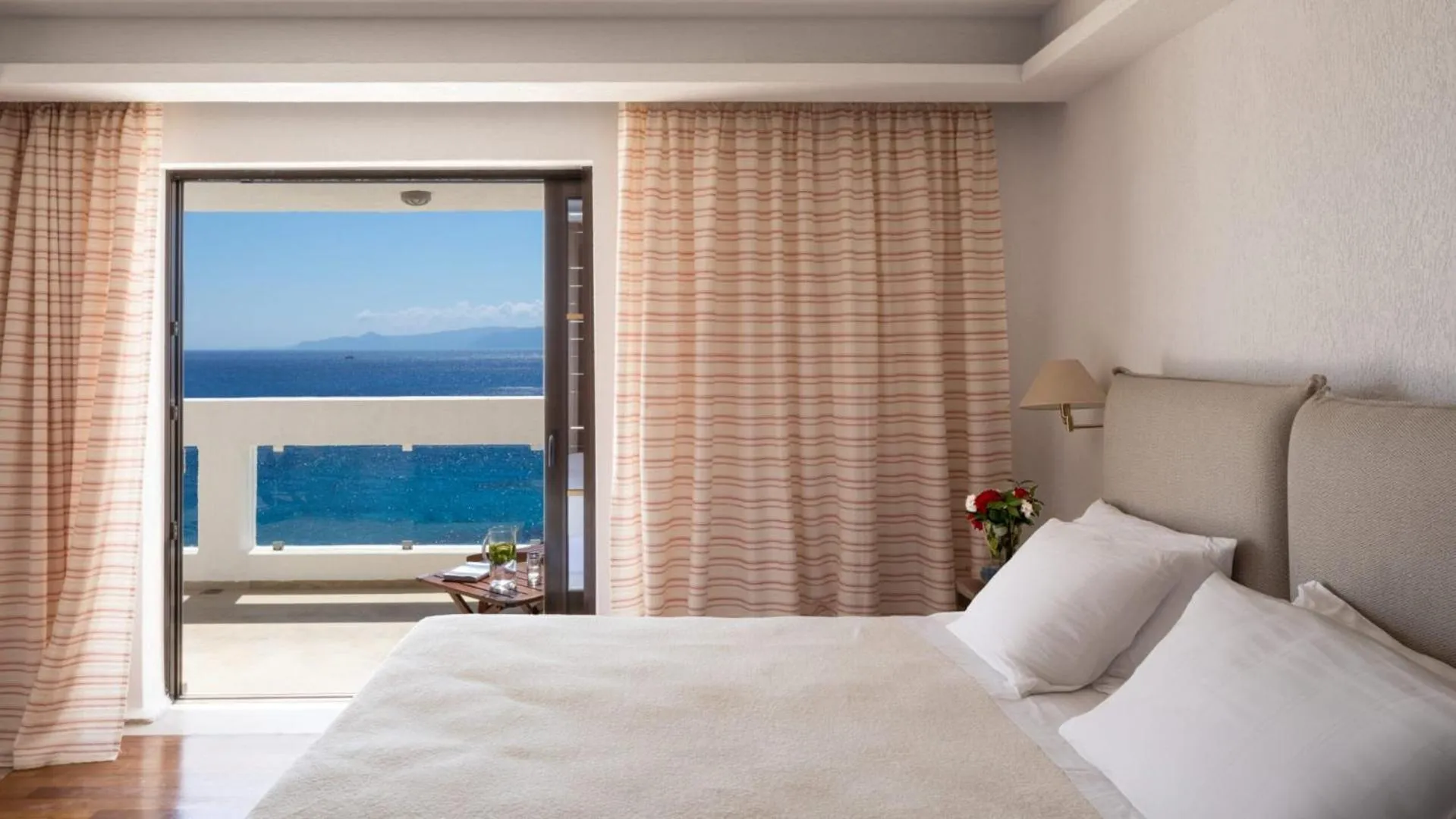 Bedroom, Bed in Elounda Mare Relais & Châteaux Hotel