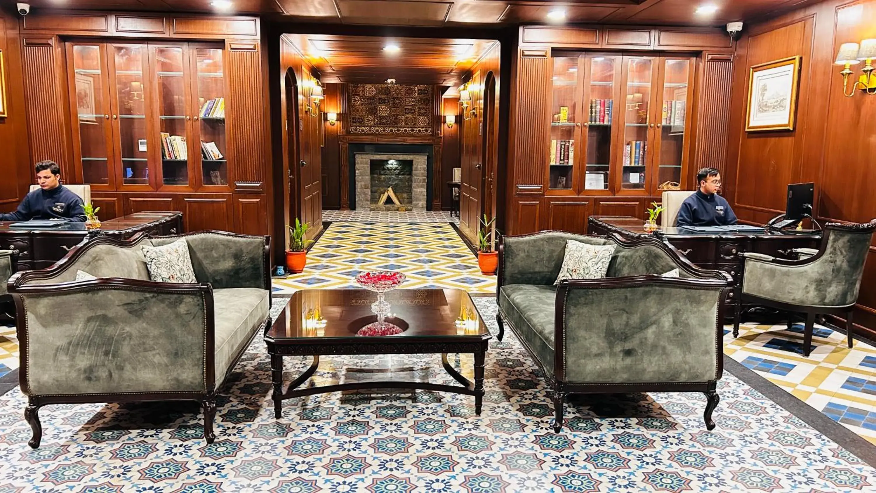 Lobby or reception in Infinitea Dakbunglow Palampur Lobby or reception in Infinitea Dakbunglow Palampur