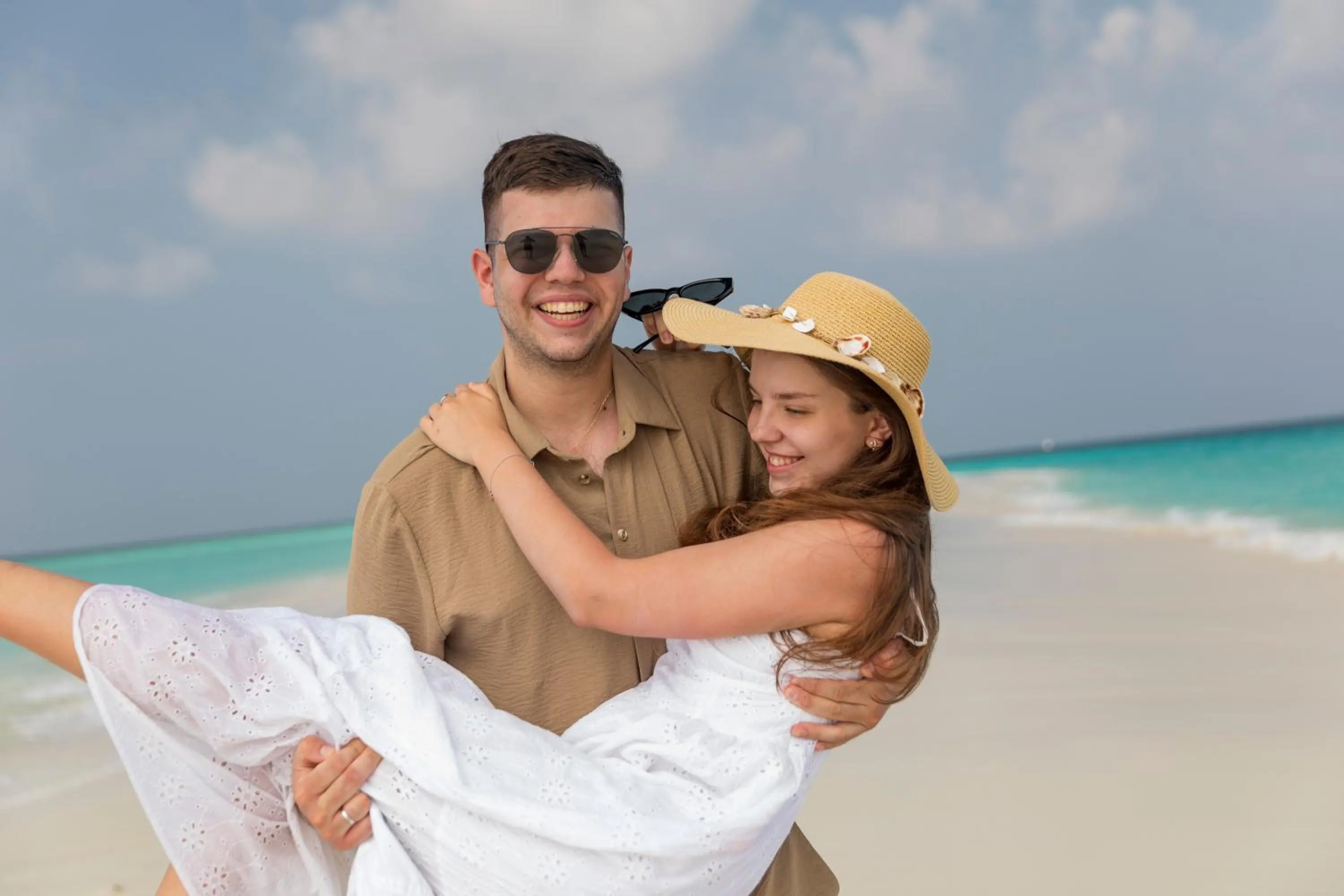 Guests in Dhonfulhafi Beach View