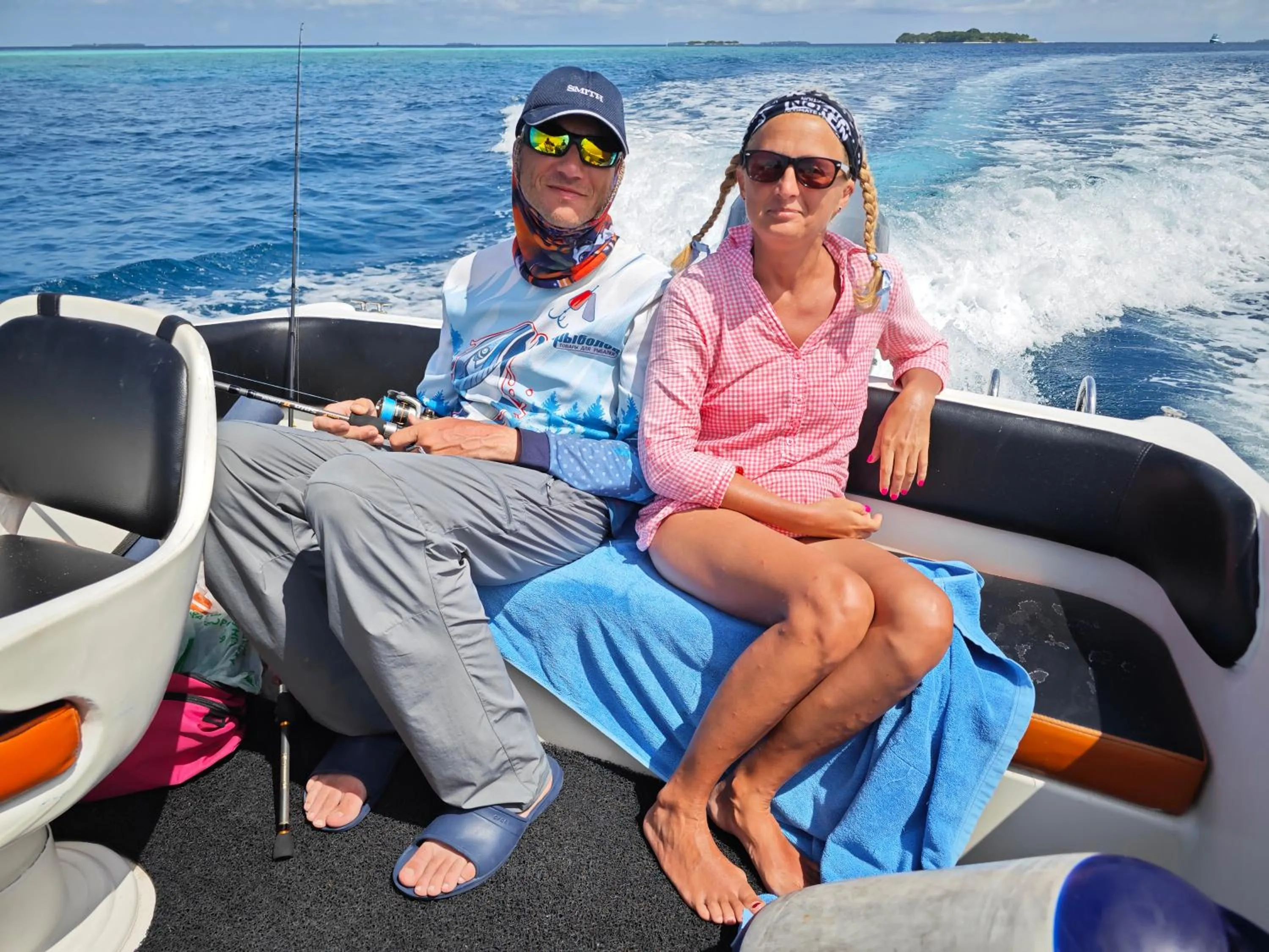 Guests in Dhonfulhafi Beach View