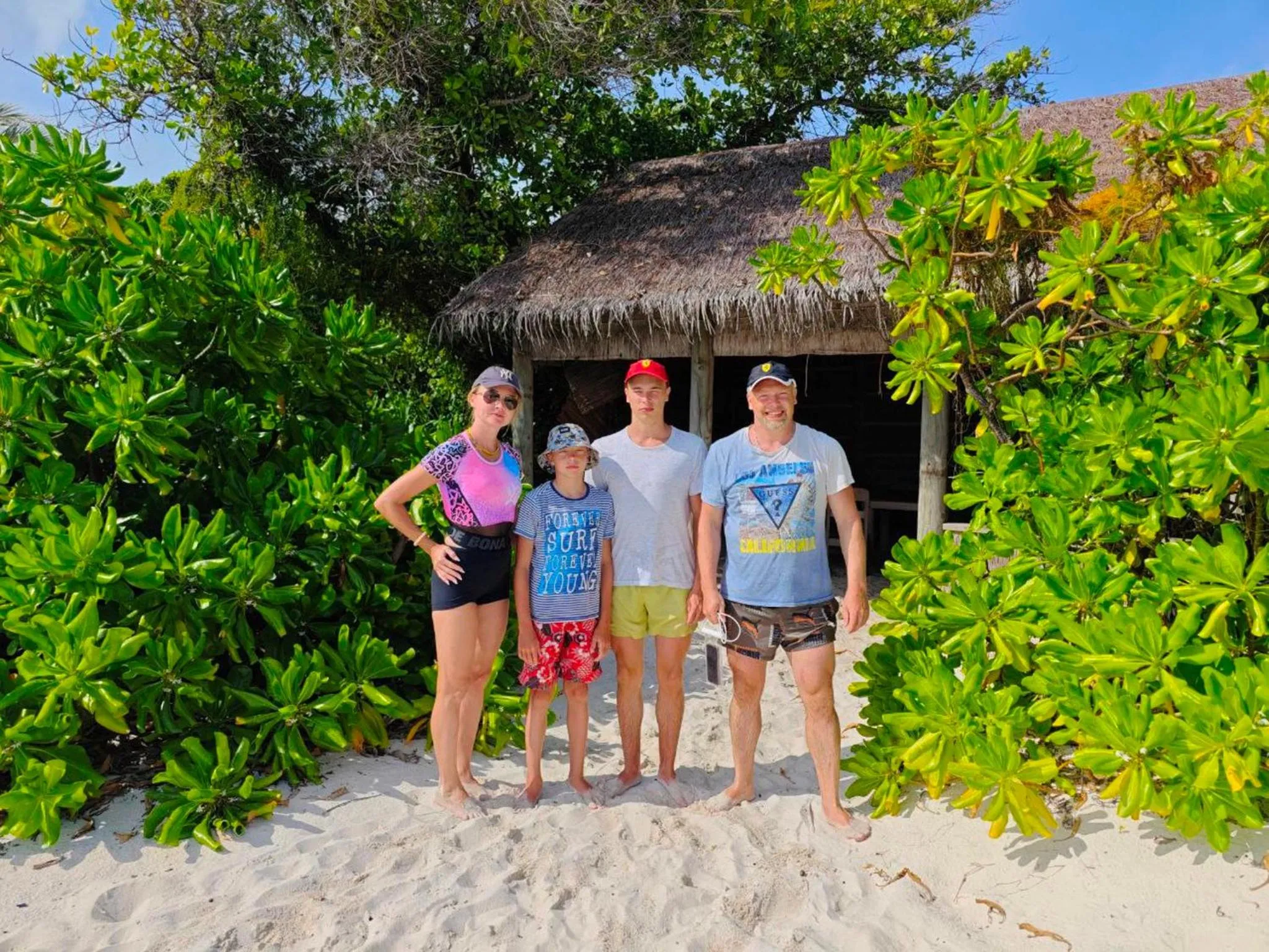 Beach in Dhonfulhafi Beach View