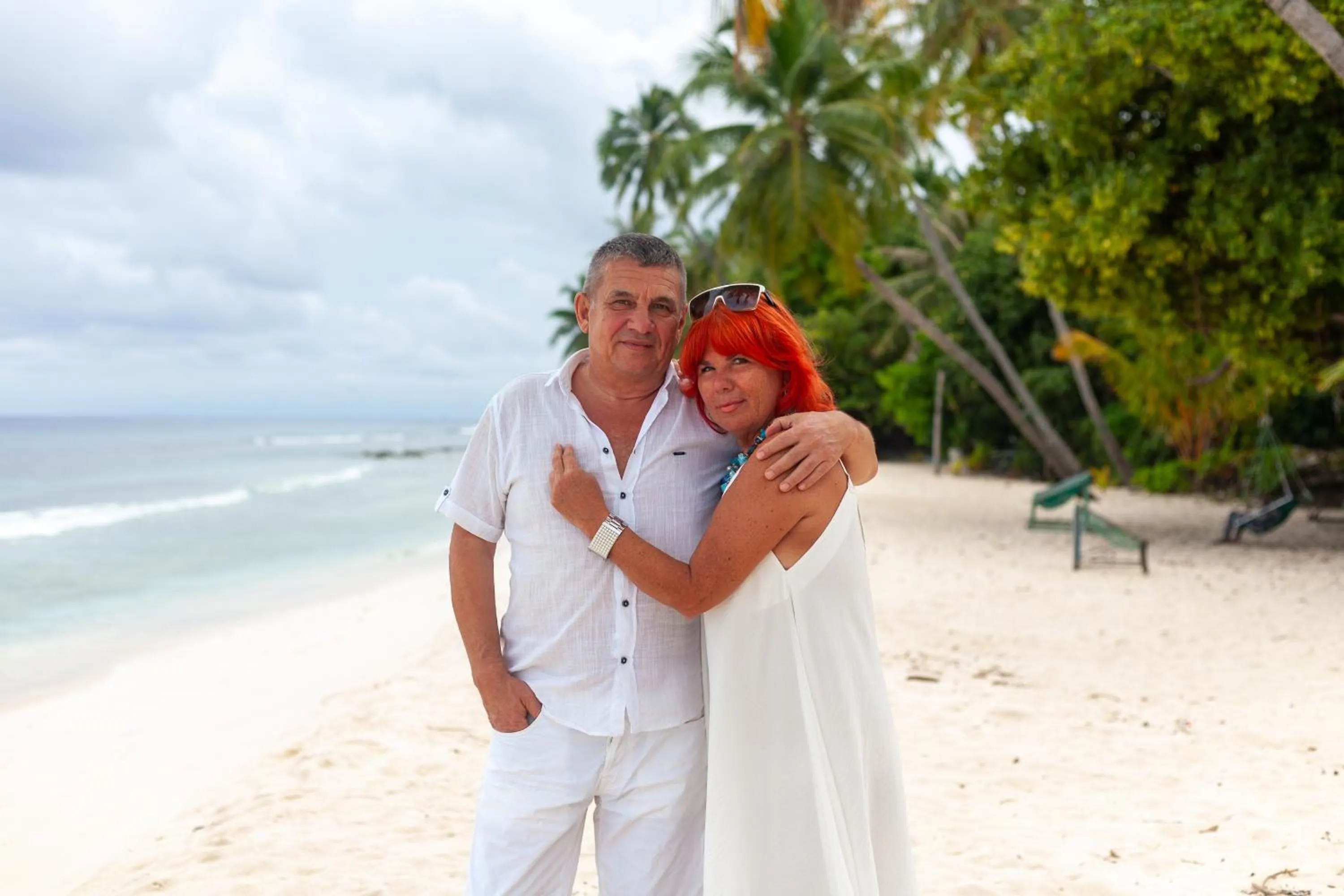 Guests in Dhonfulhafi Beach View