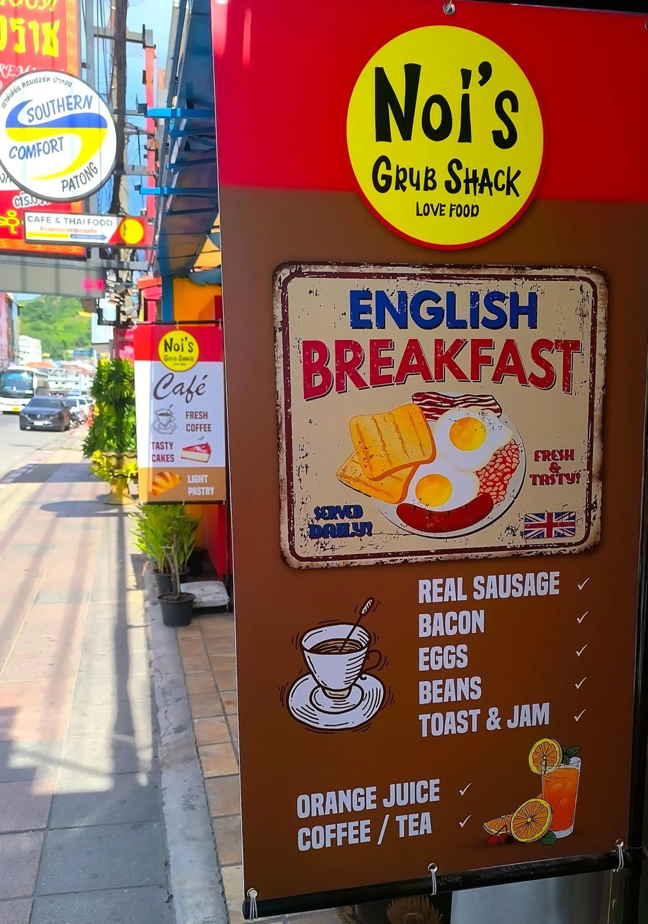 Restaurant/places to eat in Southern Comfort Patong