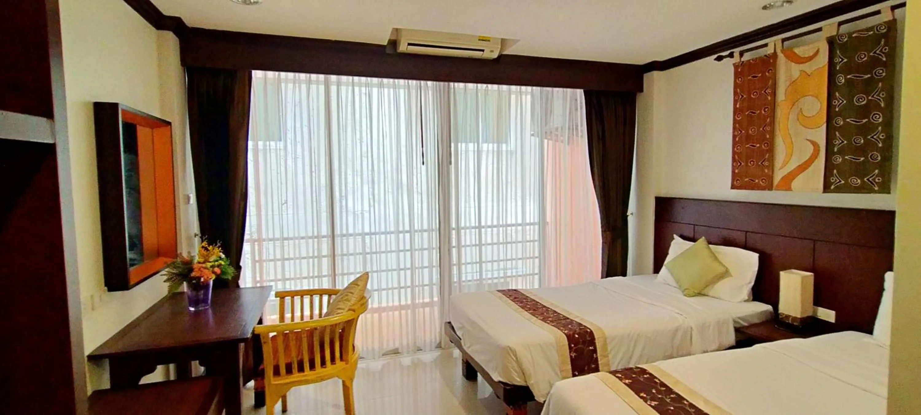 Balcony/Terrace, Bed in Southern Comfort Patong