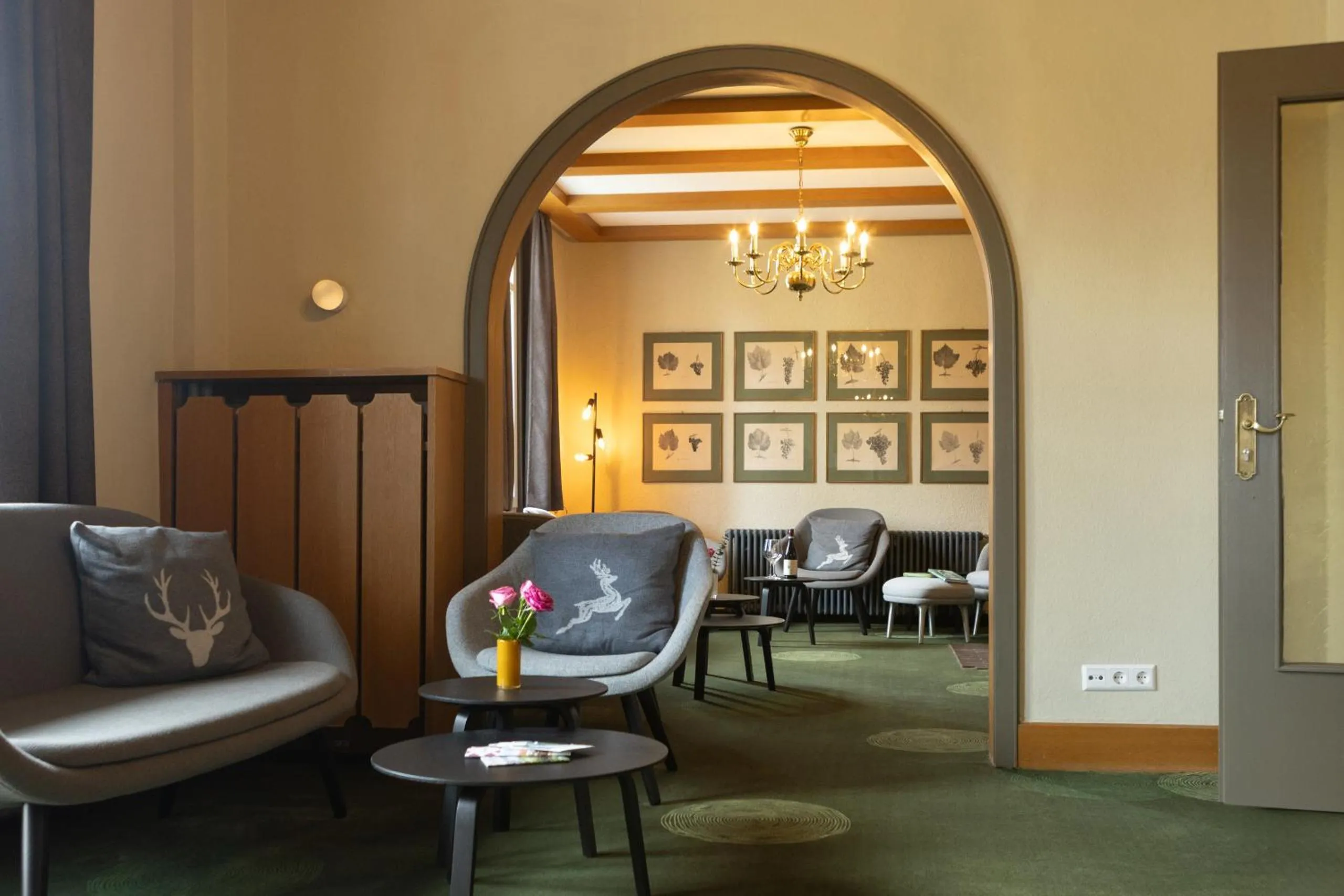 Communal lounge/ TV room in Das Hohenried