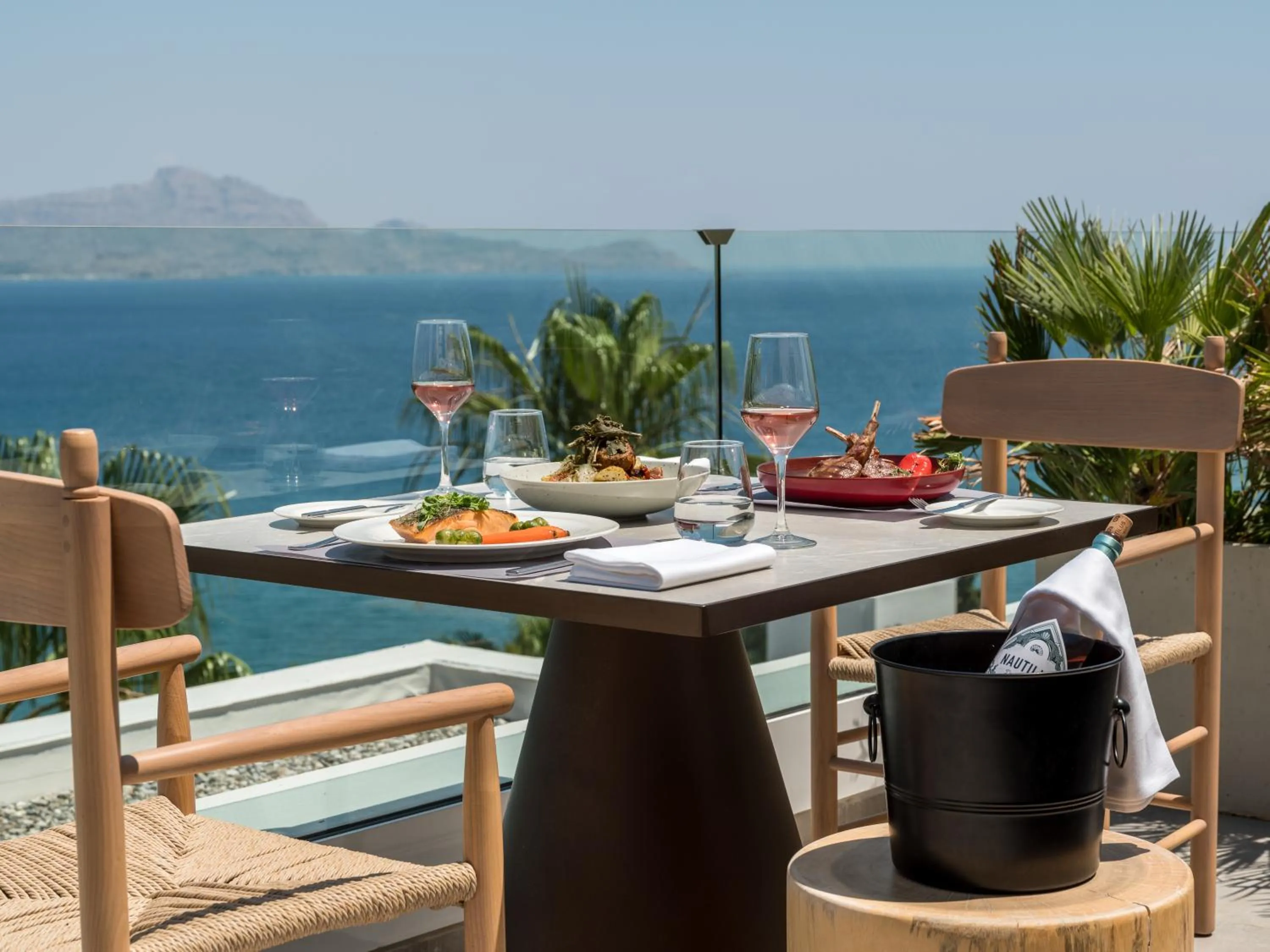 Restaurant/places to eat in Lindos Mare, Seaside Hotel