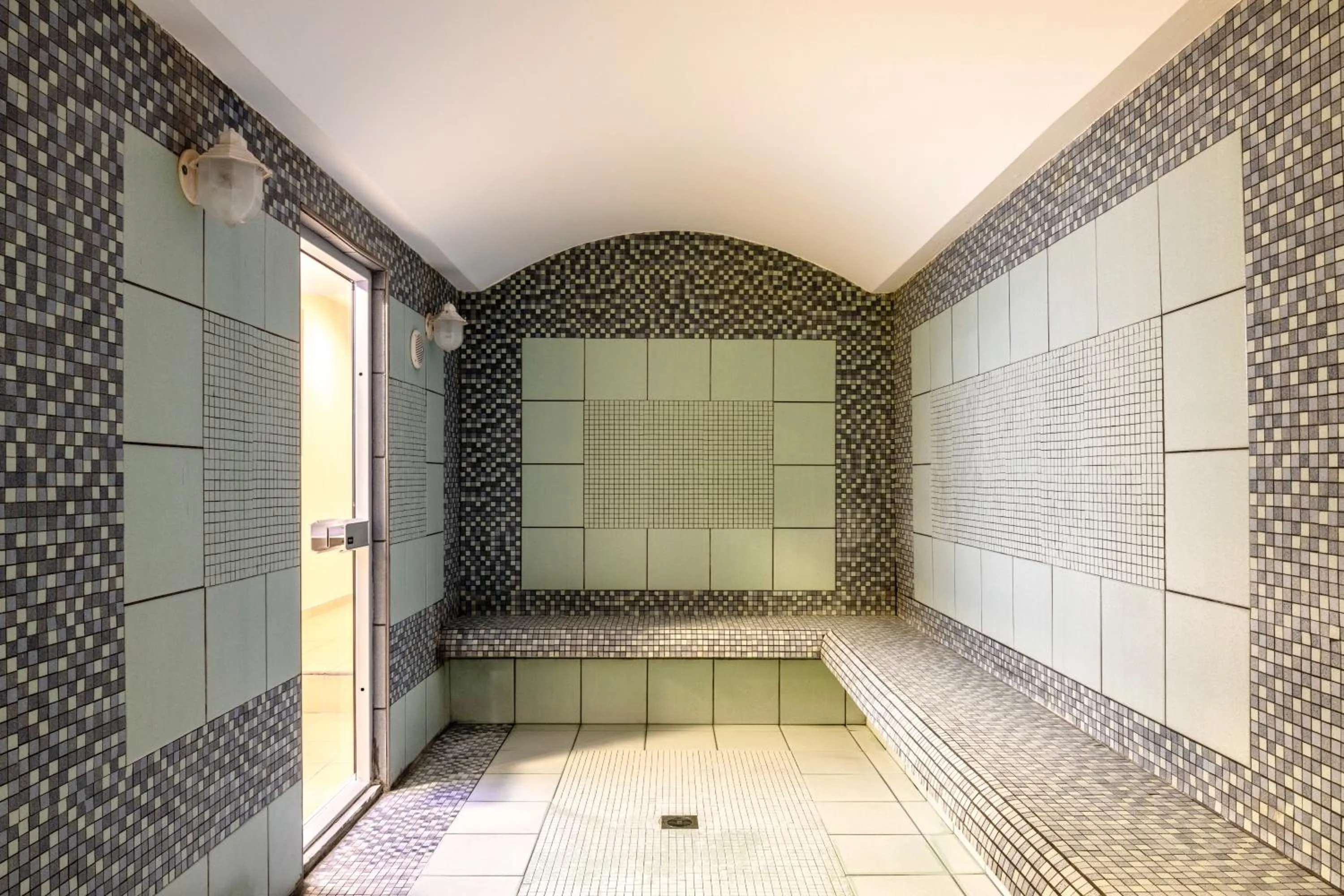 Steam room in Lindos Mare, Seaside Hotel