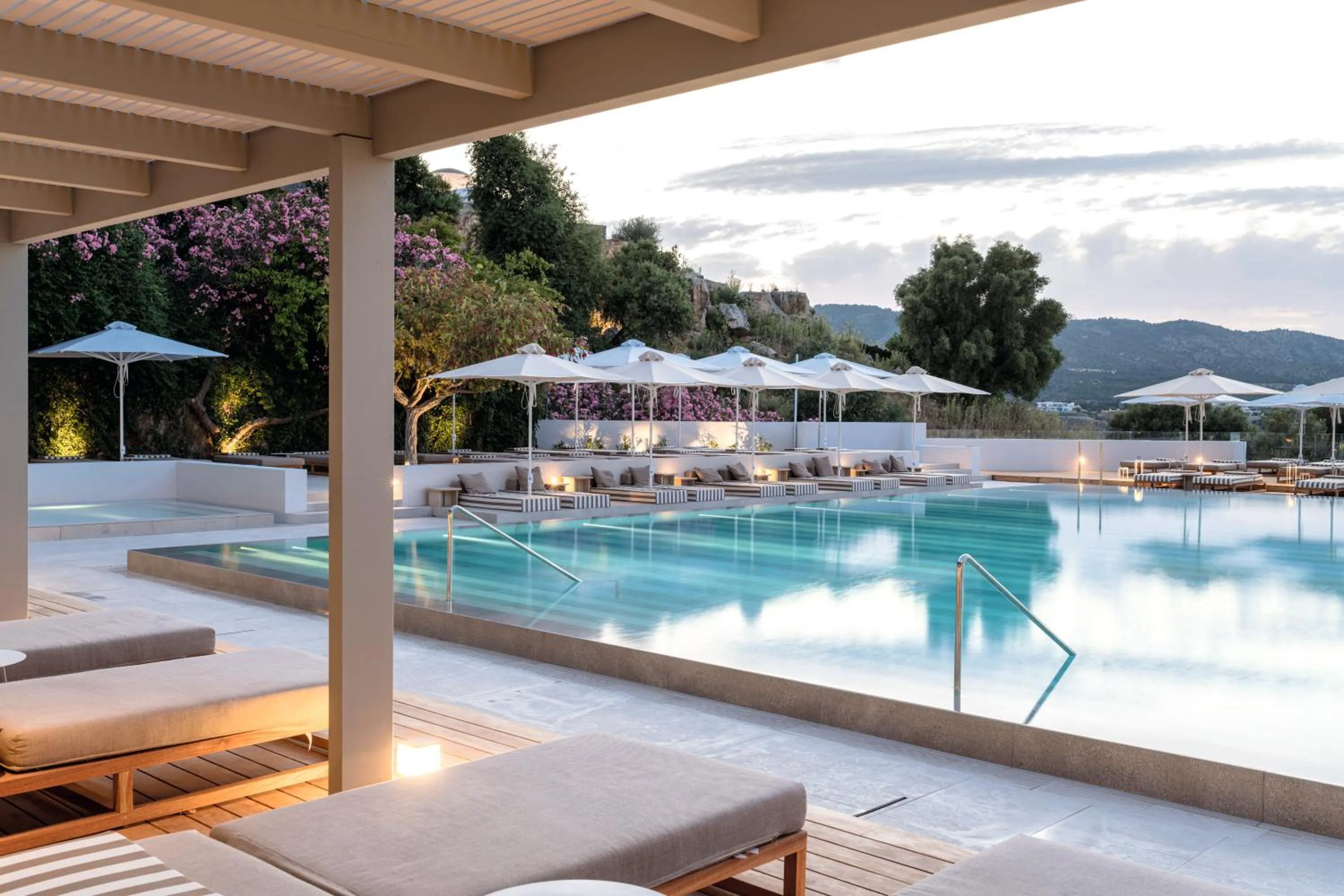 Swimming pool in Lindos Mare, Seaside Hotel