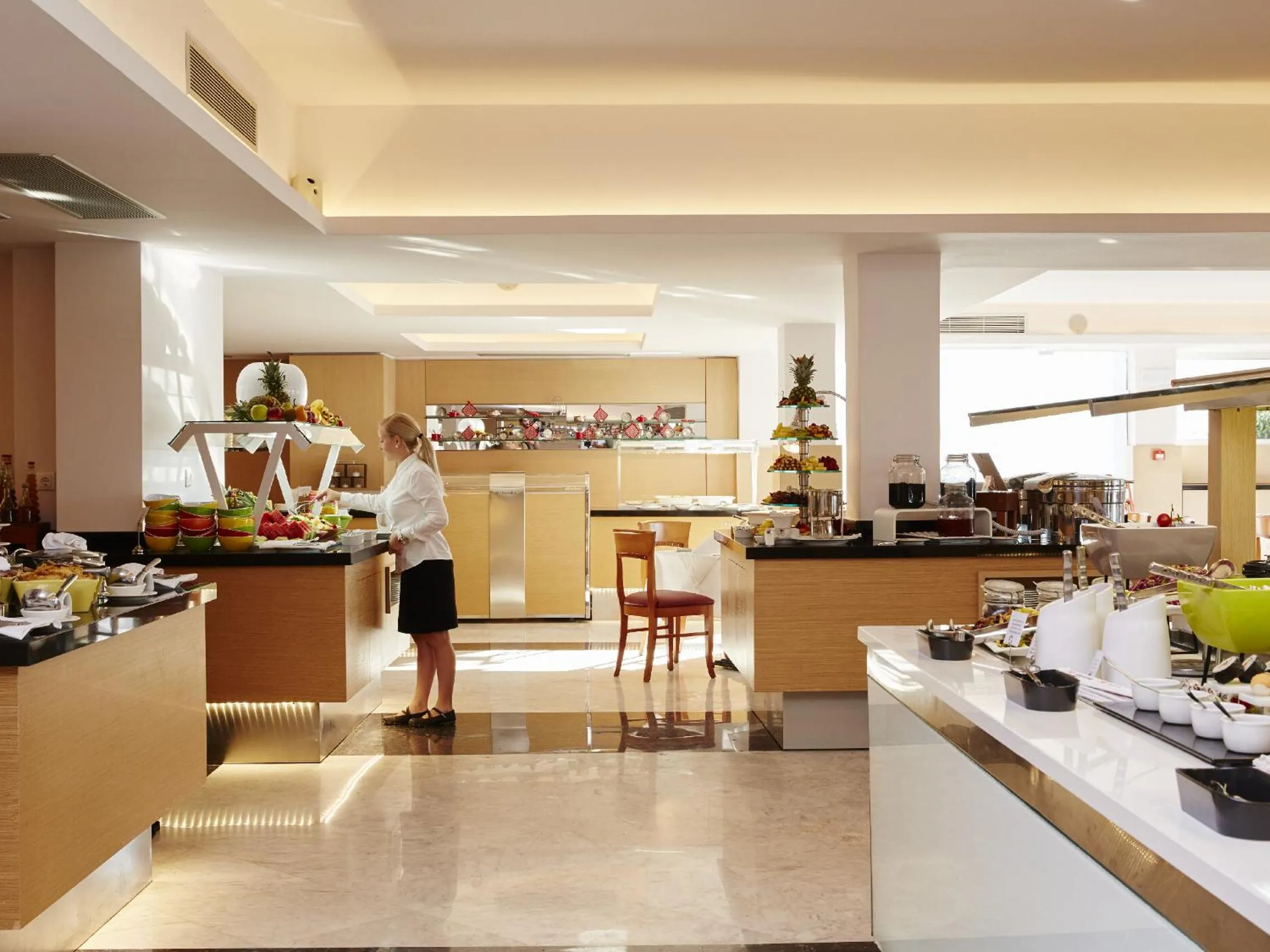 Sea view in Lindos Mare, Seaside Hotel