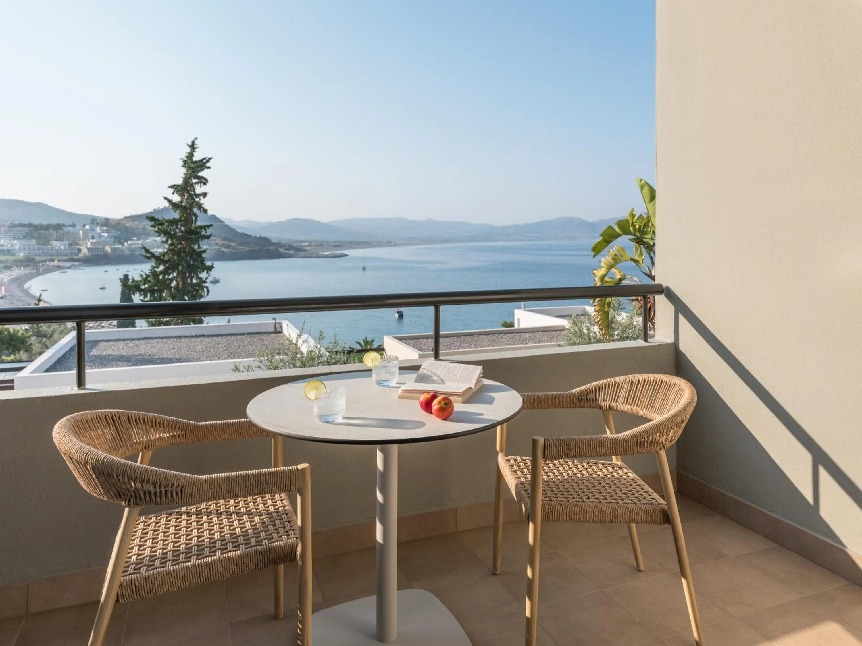 Day in Lindos Mare, Seaside Hotel