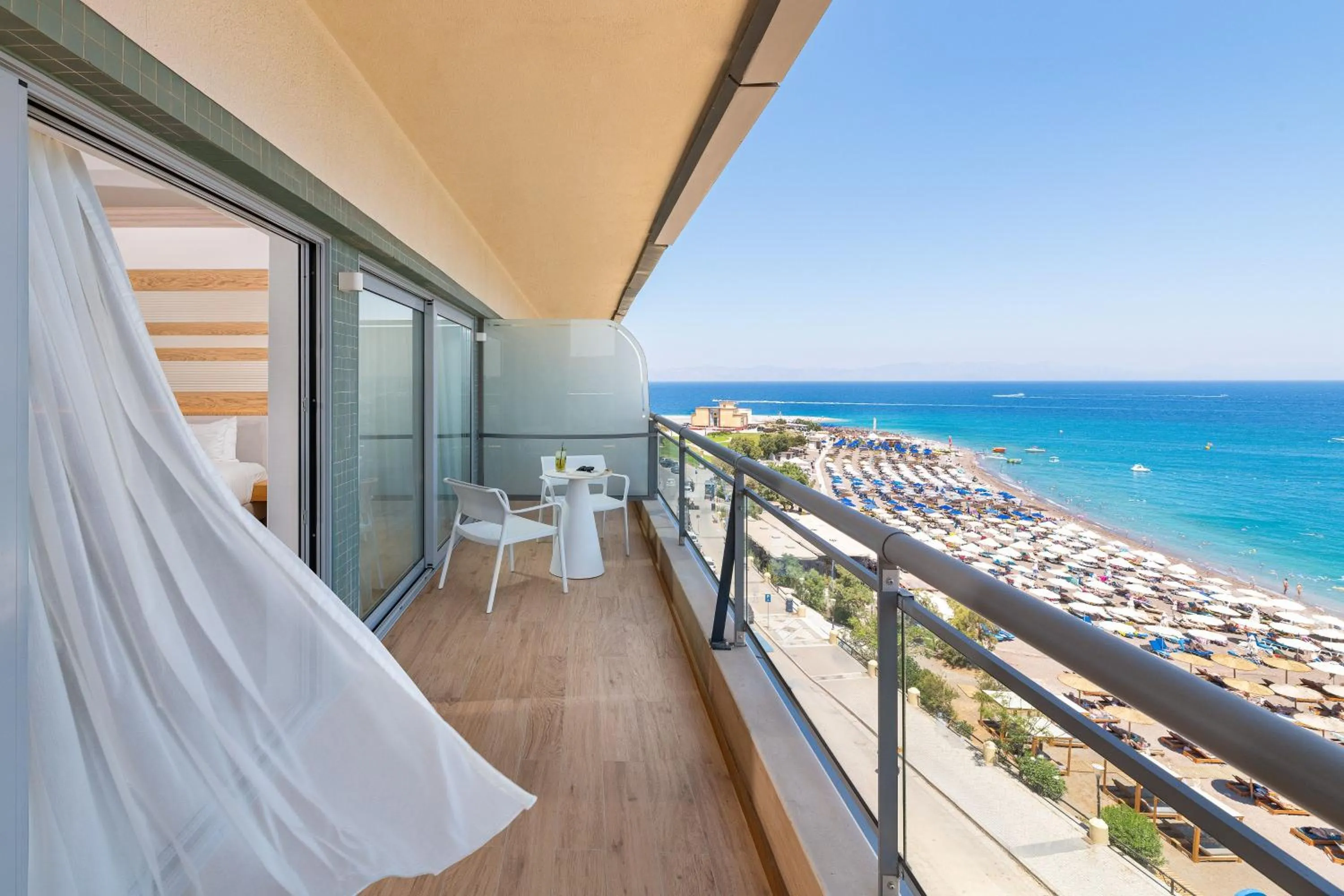 Property building in Mediterranean Hotel