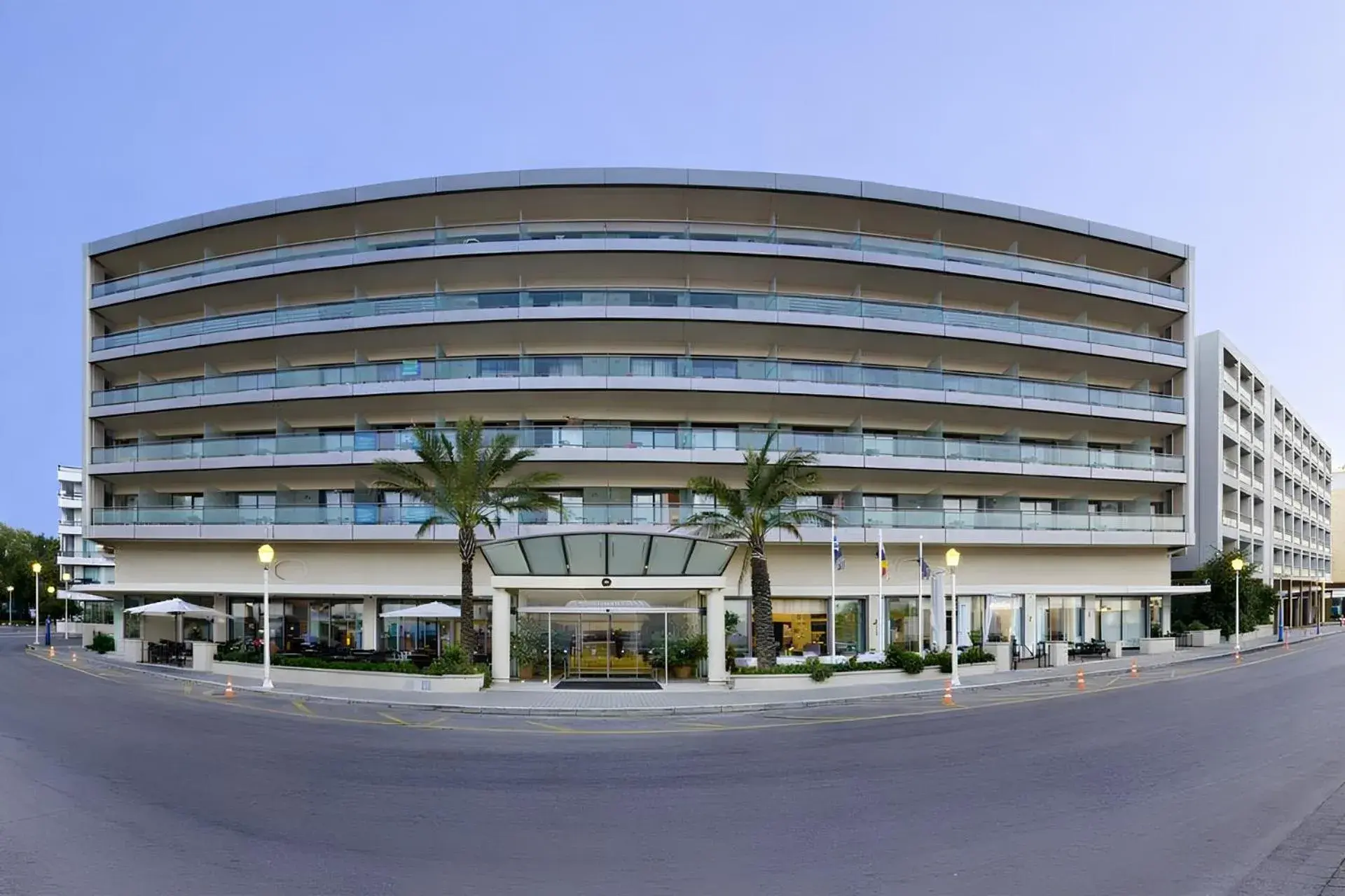 Property building in Mediterranean Hotel Property building in Mediterranean Hotel