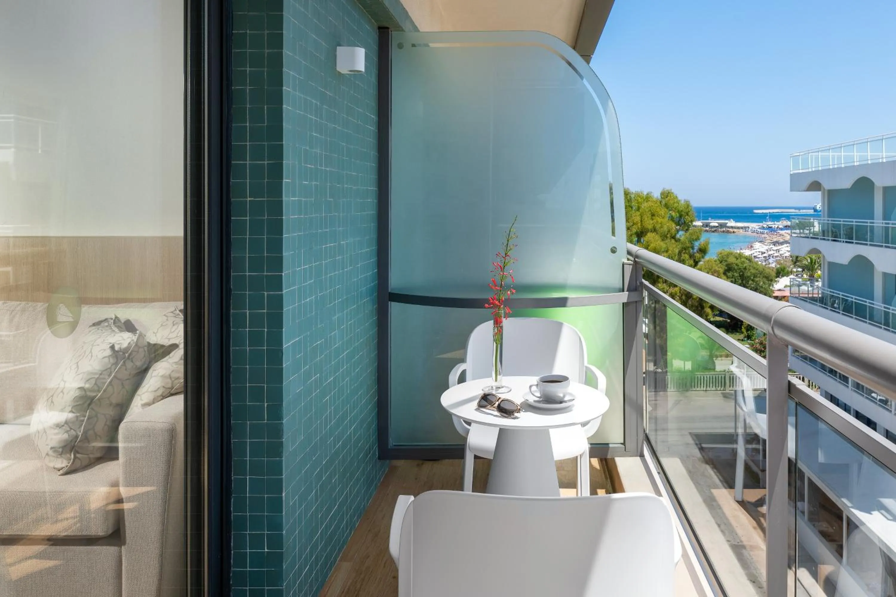 Property building in Mediterranean Hotel