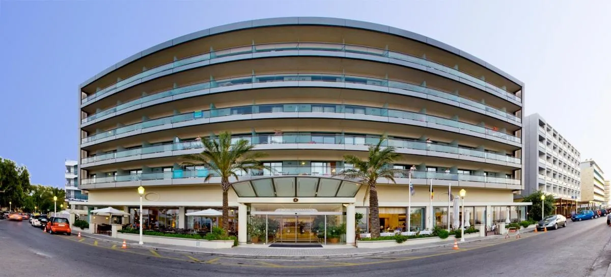 Property building in Mediterranean Hotel