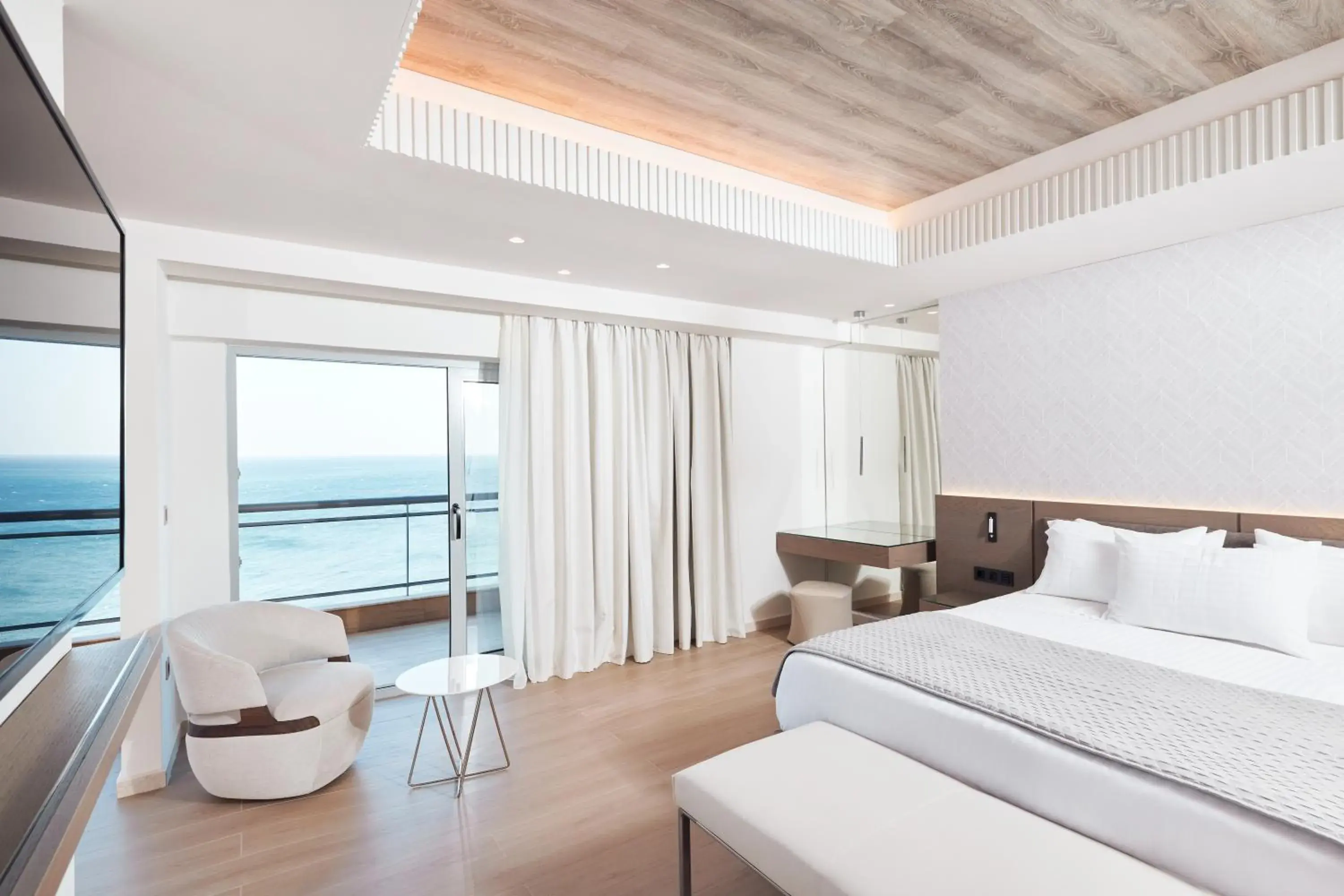 Bed in Mediterranean Hotel Bed in Mediterranean Hotel