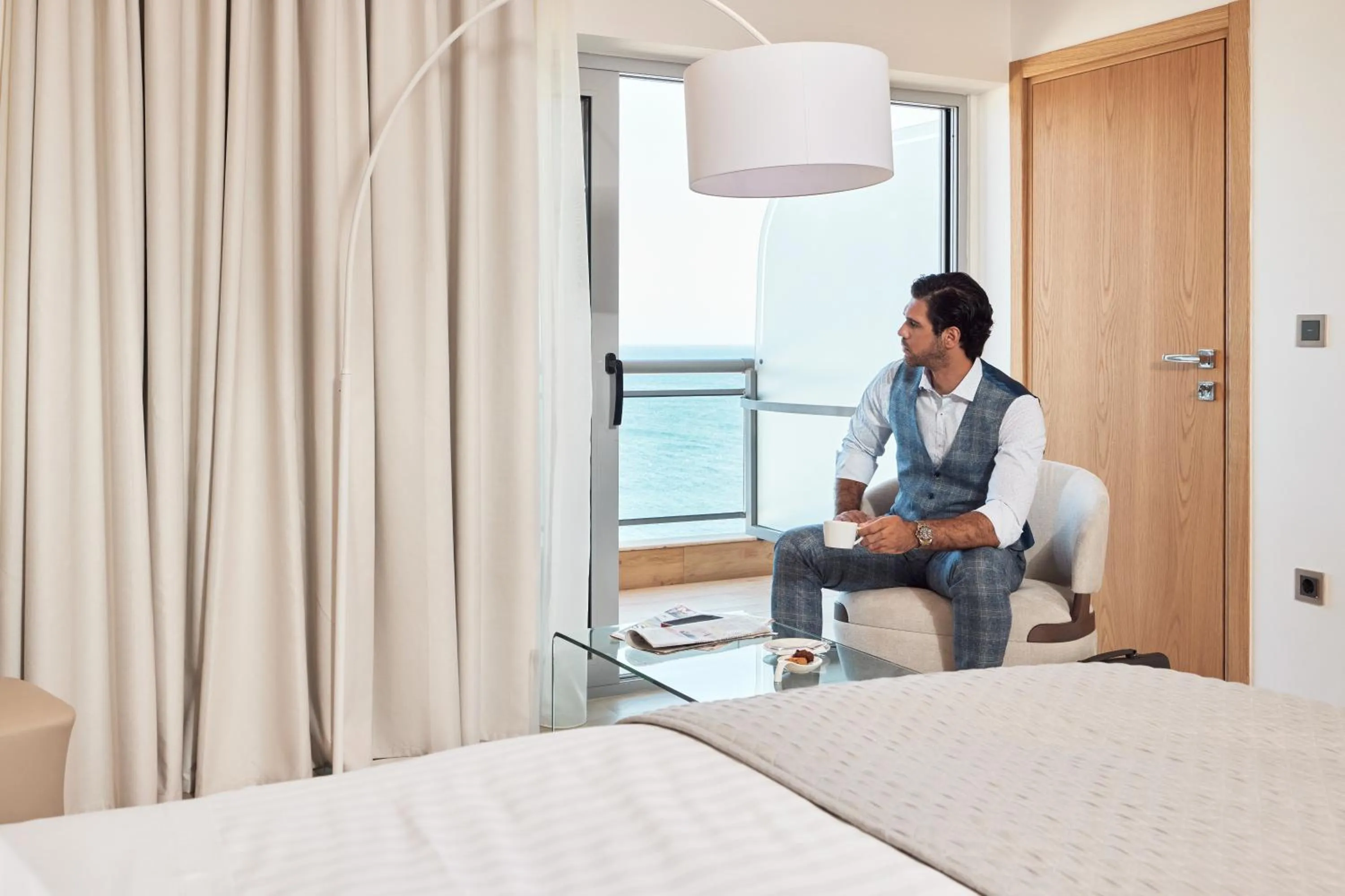 Sea view in Mediterranean Hotel