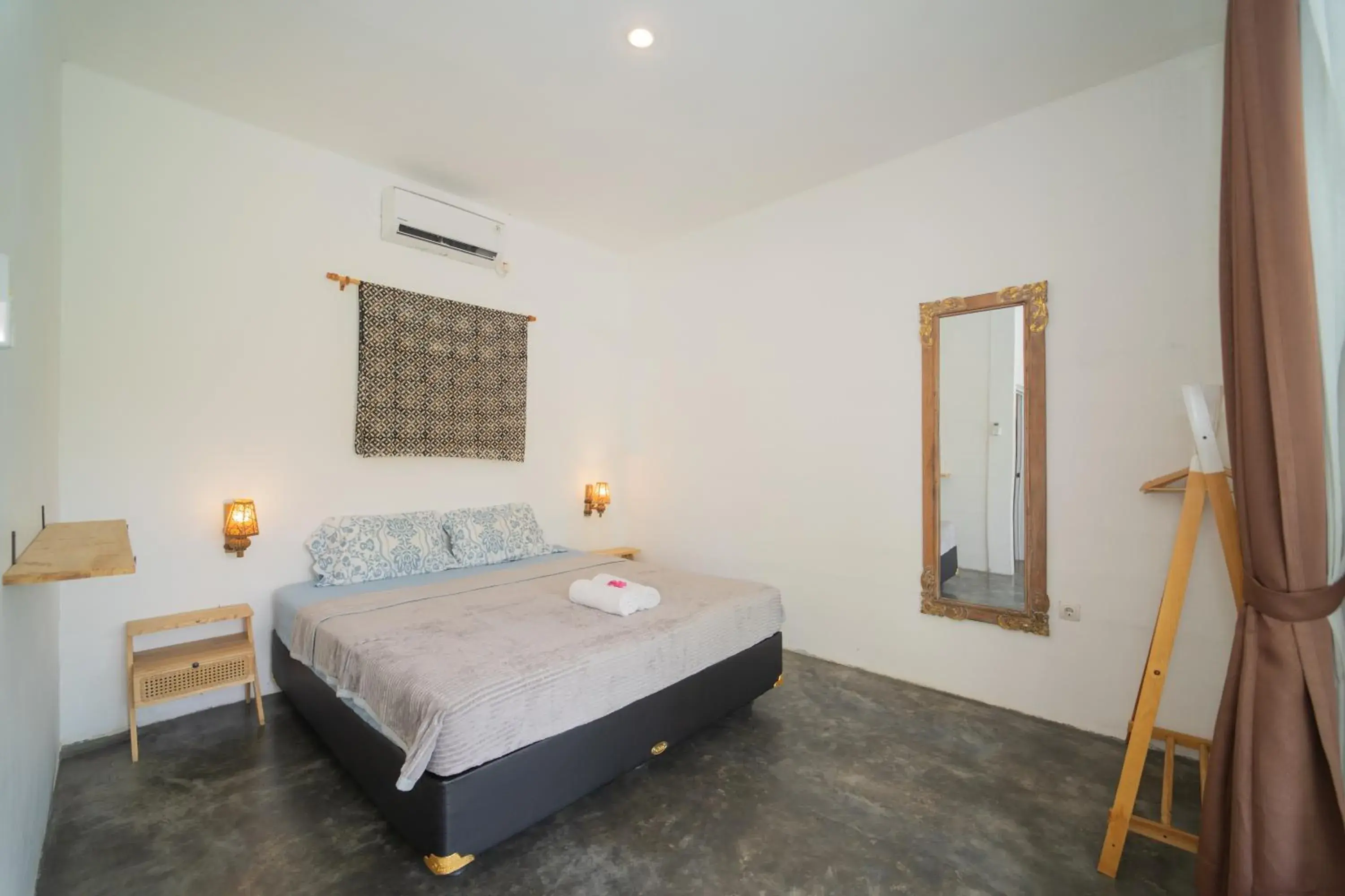 Bed in Villa Sawah Prambanan Bed in Villa Sawah Prambanan