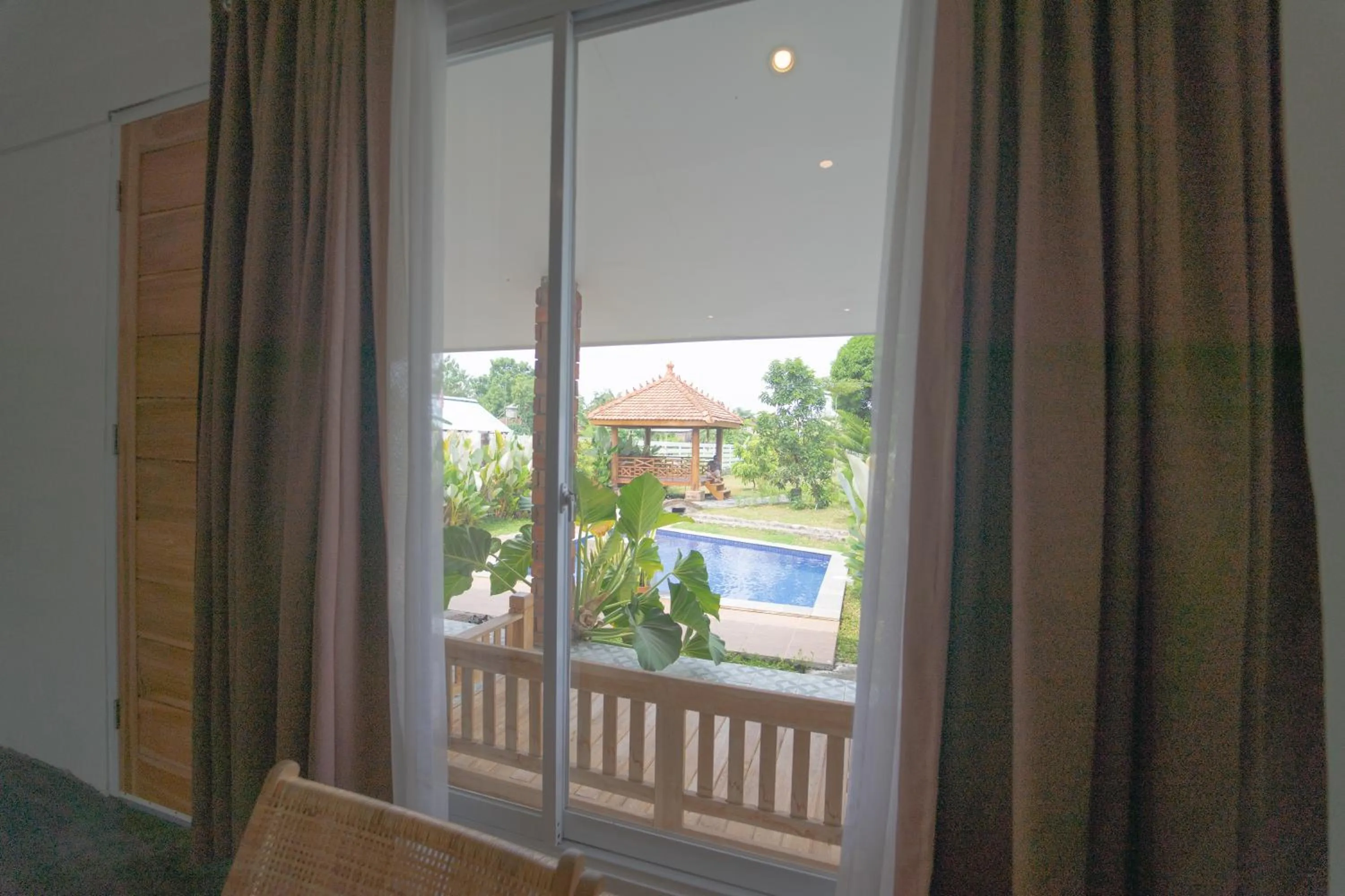 Patio in Villa Sawah Prambanan