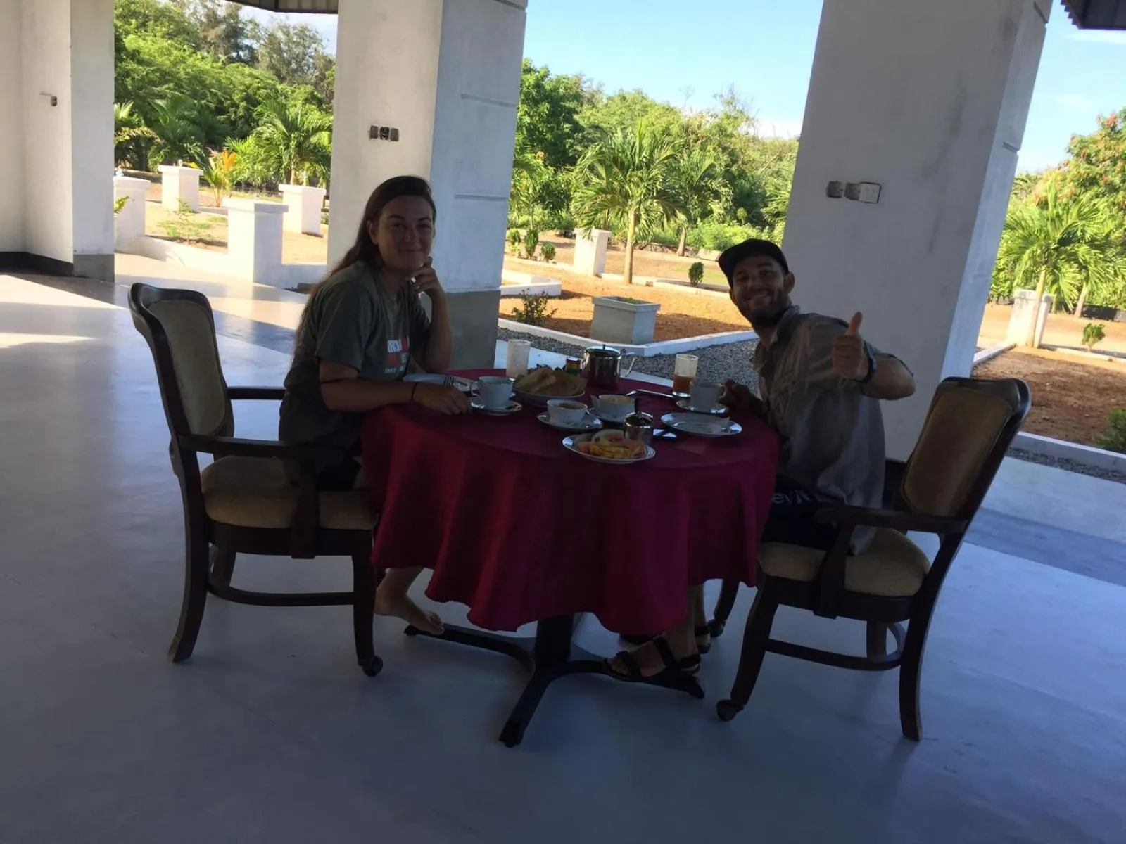 Breakfast in Ceylonta Beach Resort and Spa