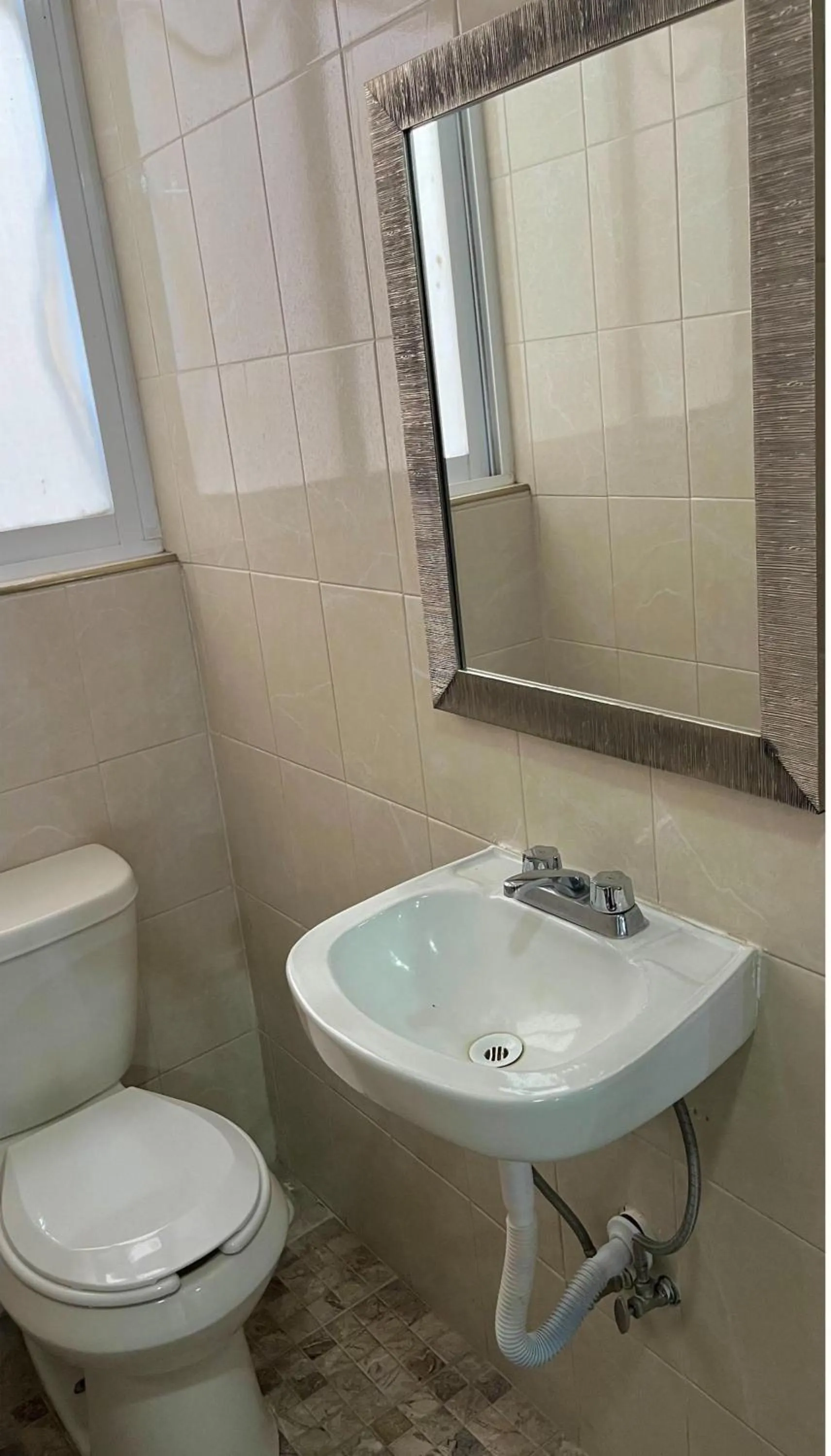 Bathroom in OYO Hotel Museo Carnaval