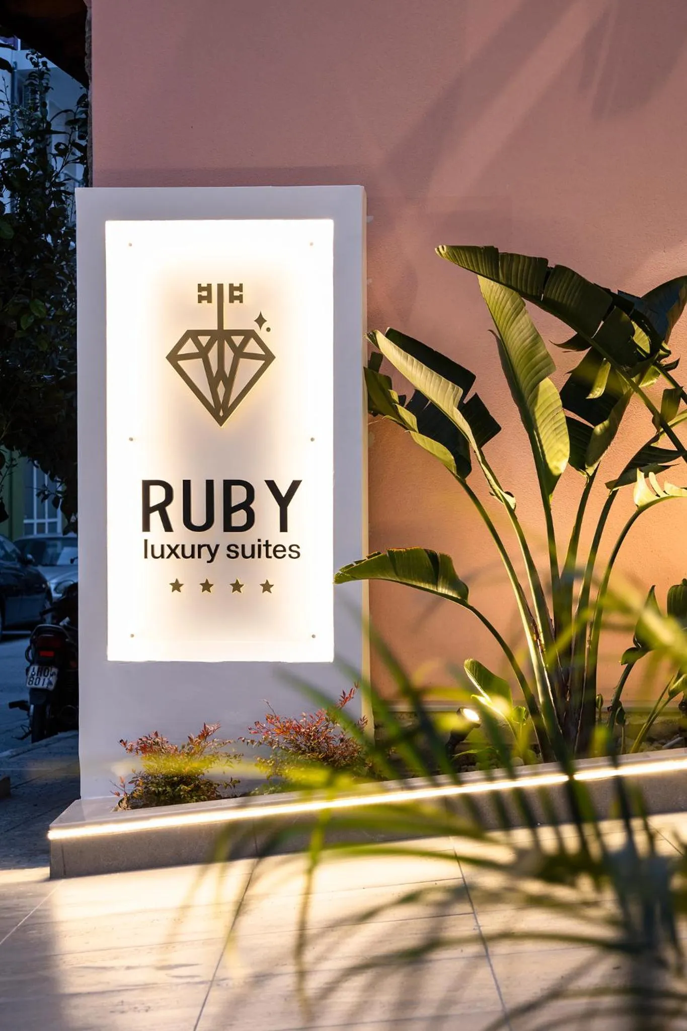 Property logo or sign in Ruby Luxury Suites