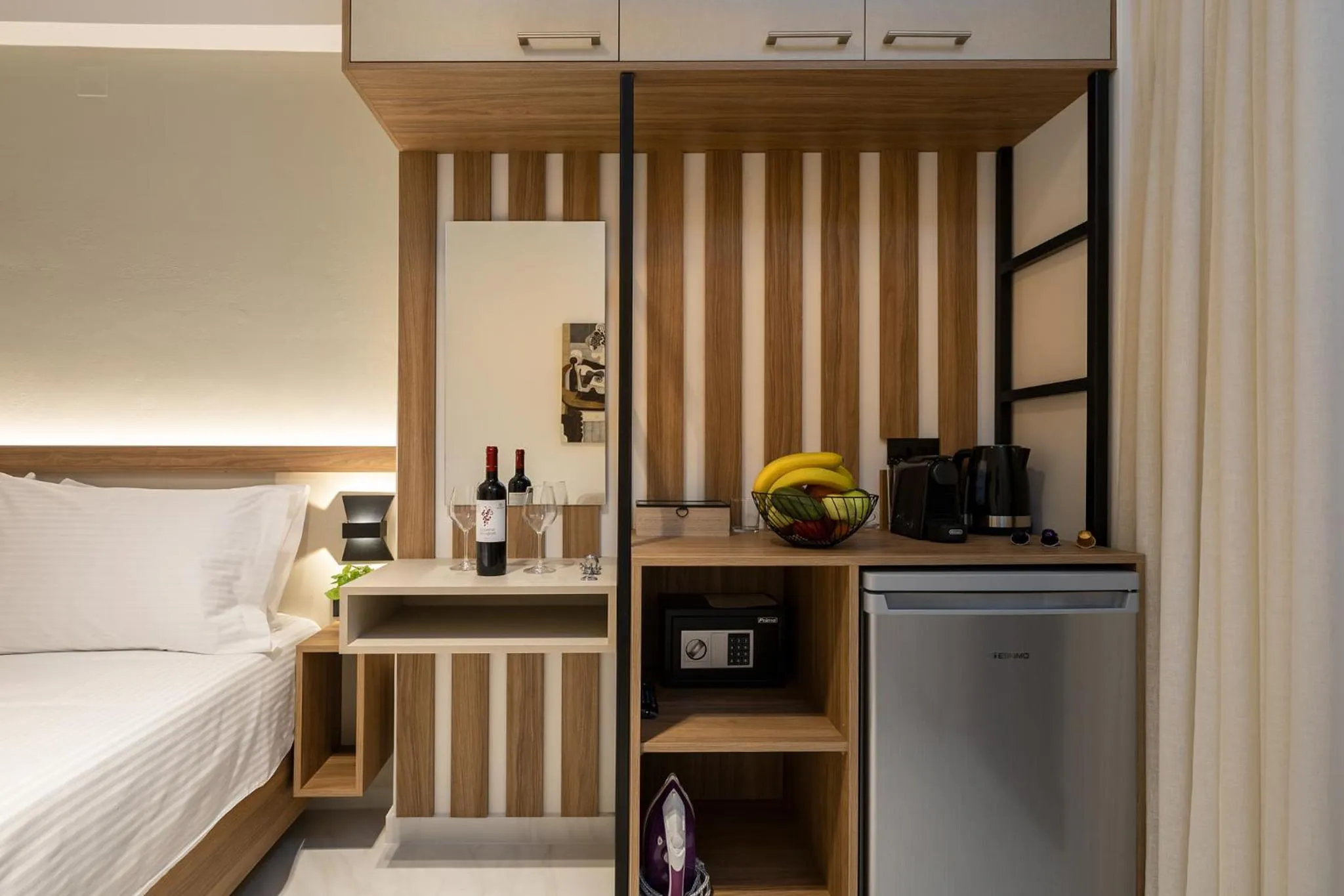 Bed in Ruby Luxury Suites