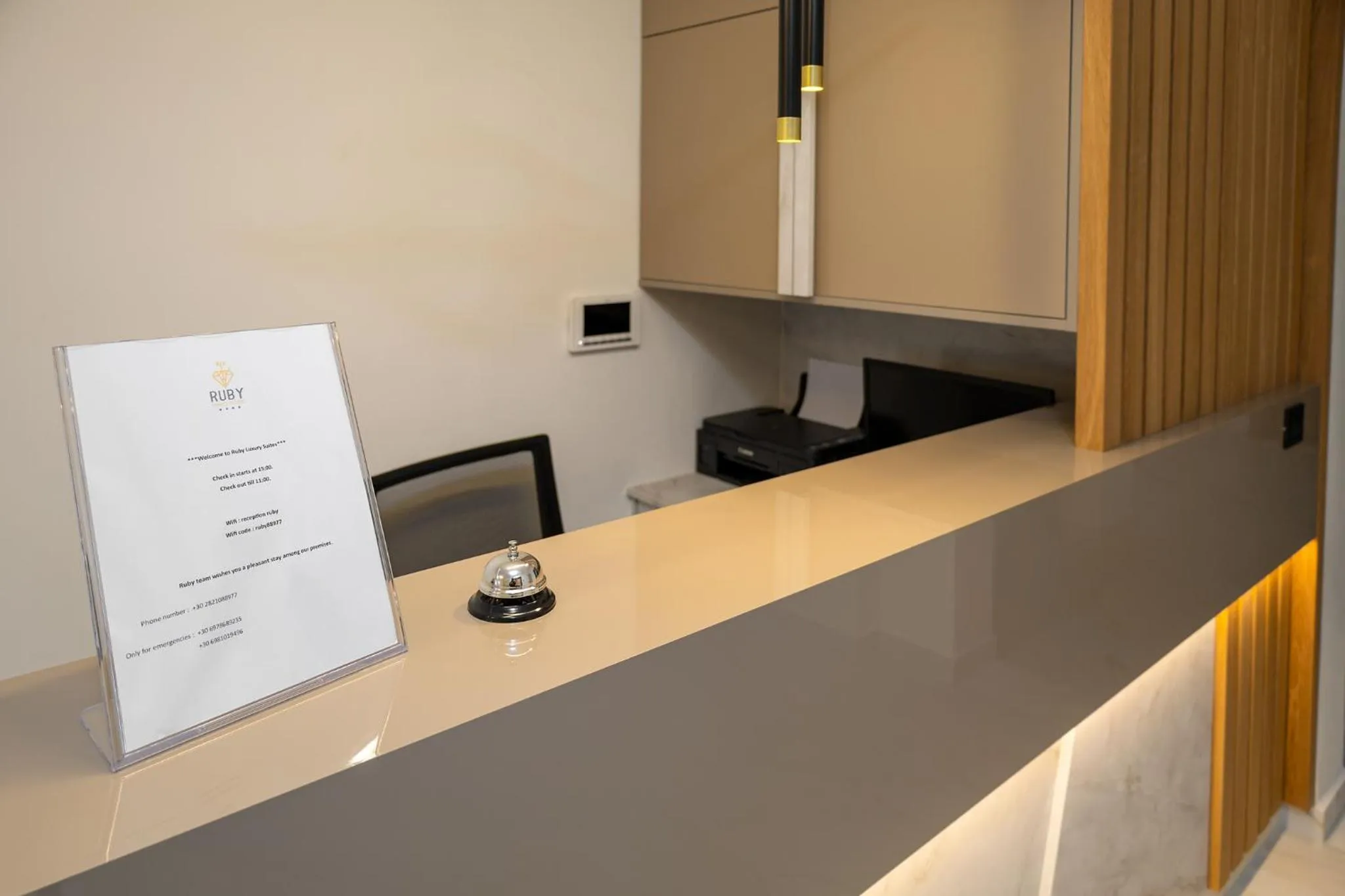 Lobby or reception in Ruby Luxury Suites