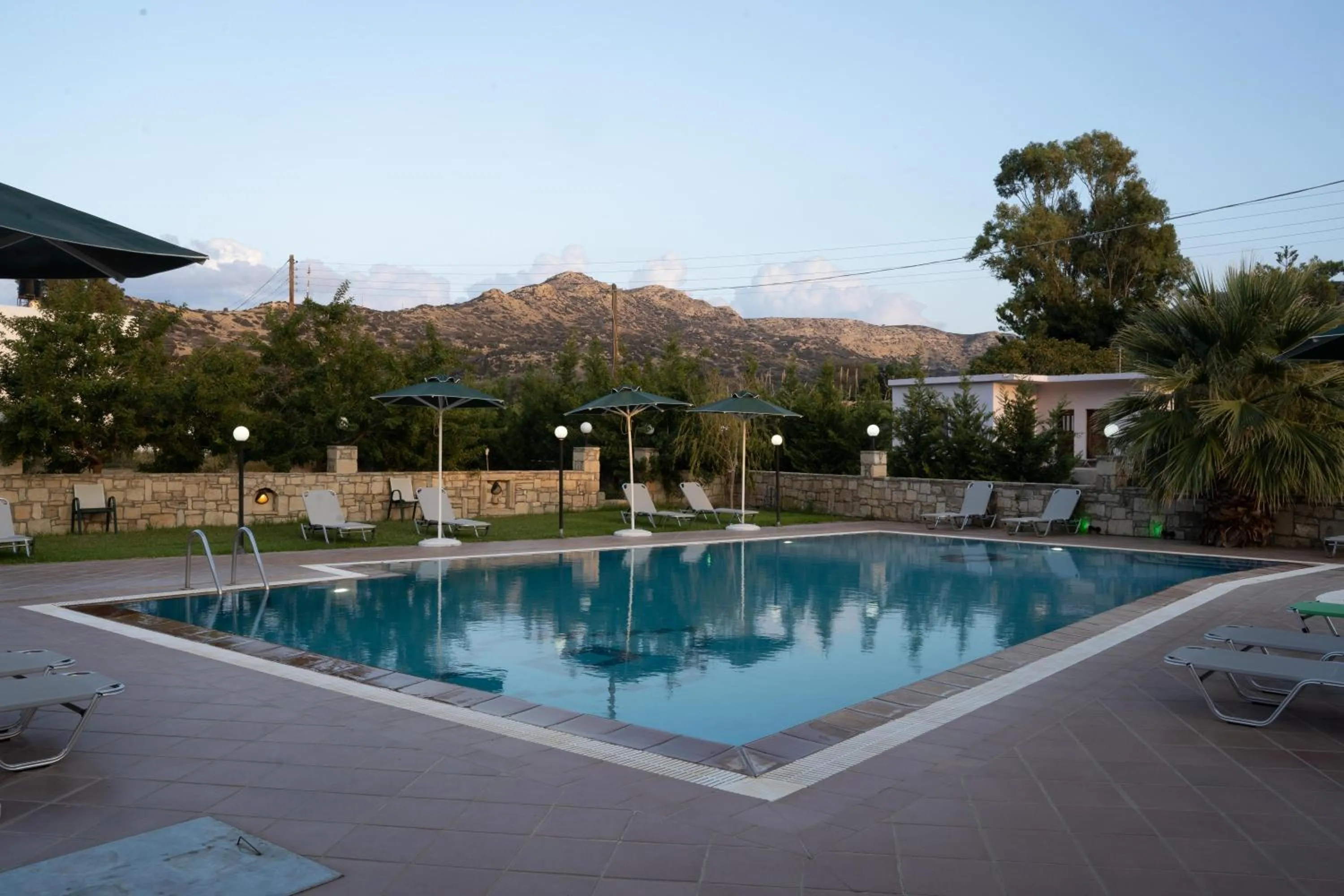 Swimming pool in Dimitris Villa Hotel