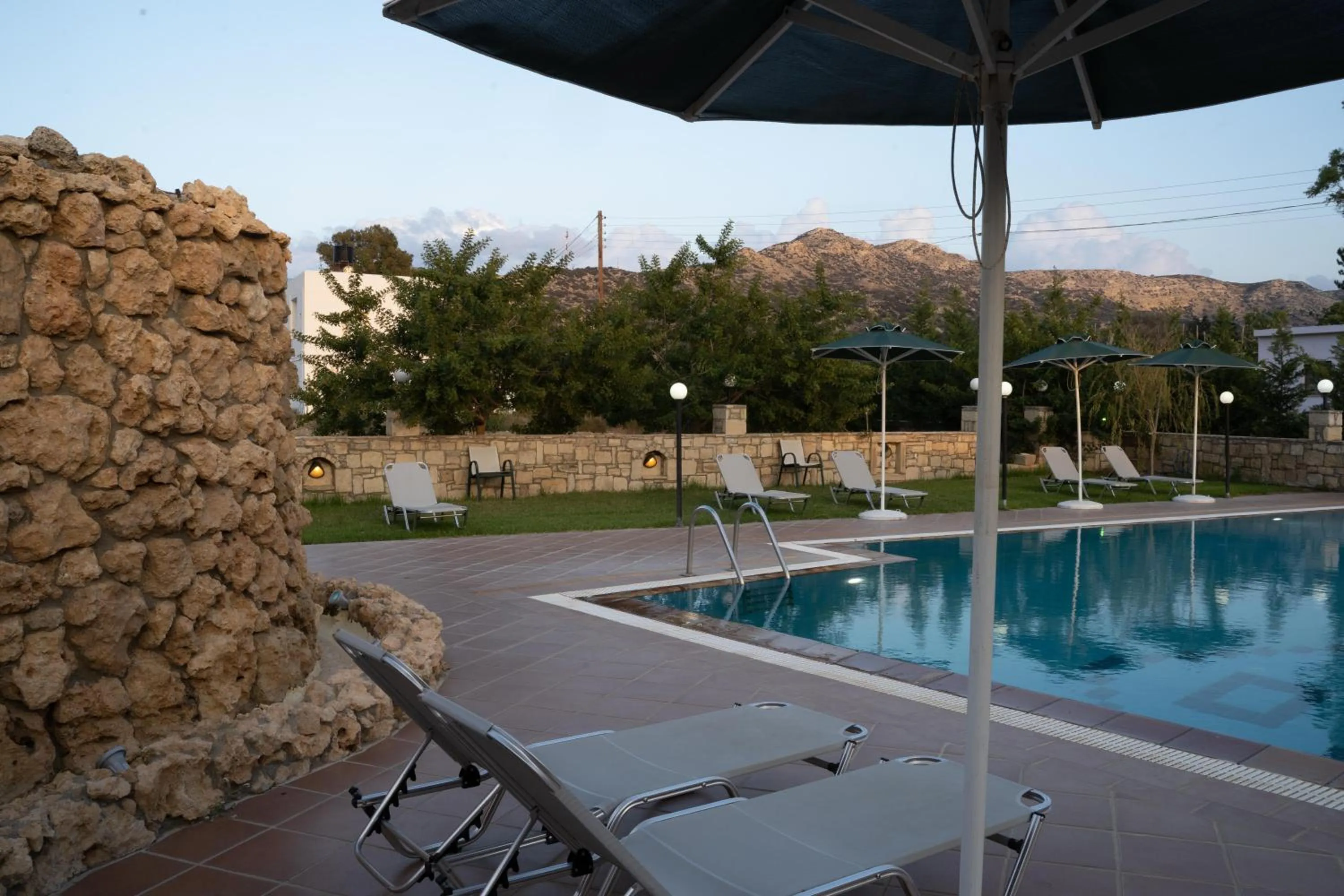 Swimming pool in Dimitris Villa Hotel