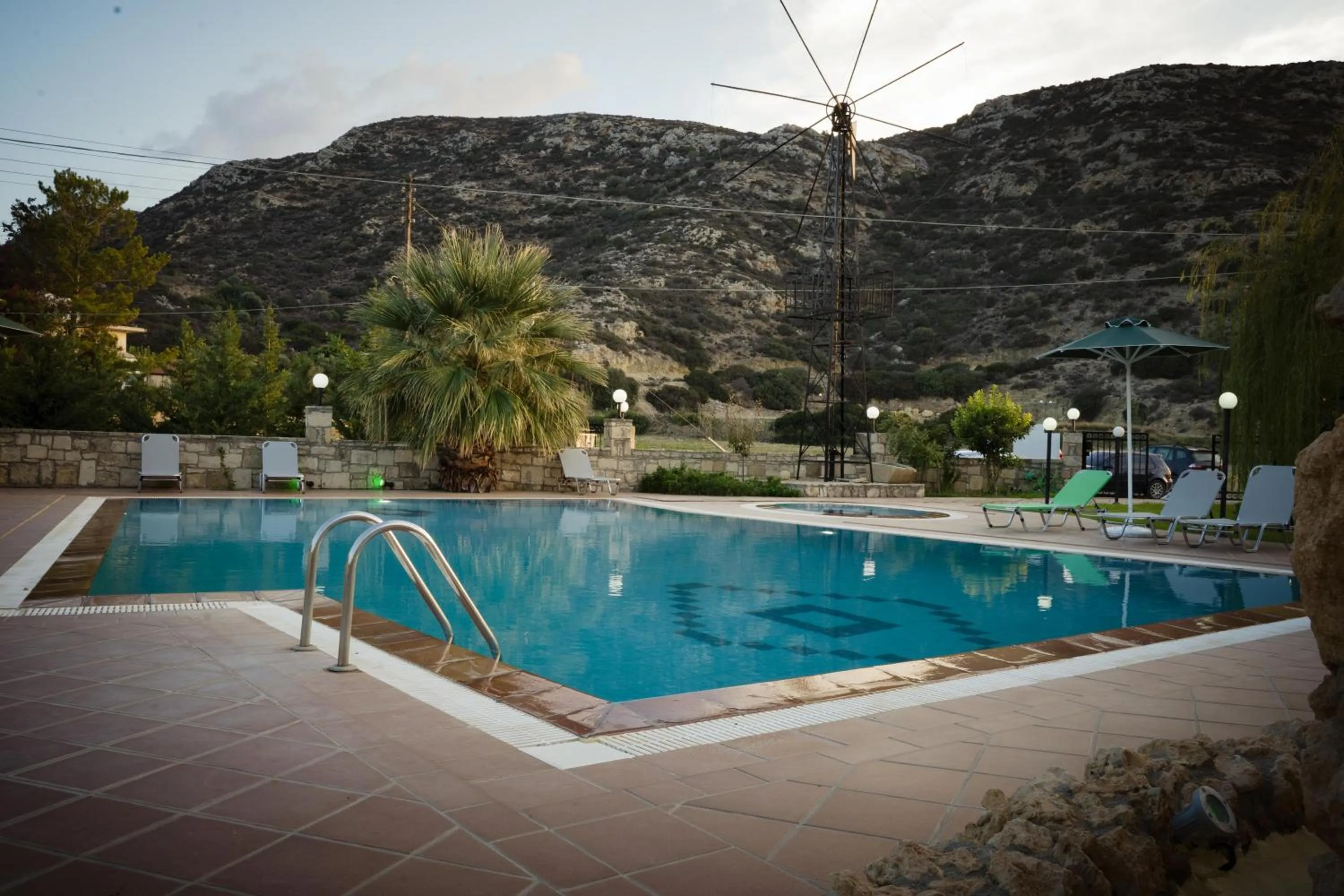 Swimming pool in Dimitris Villa Hotel