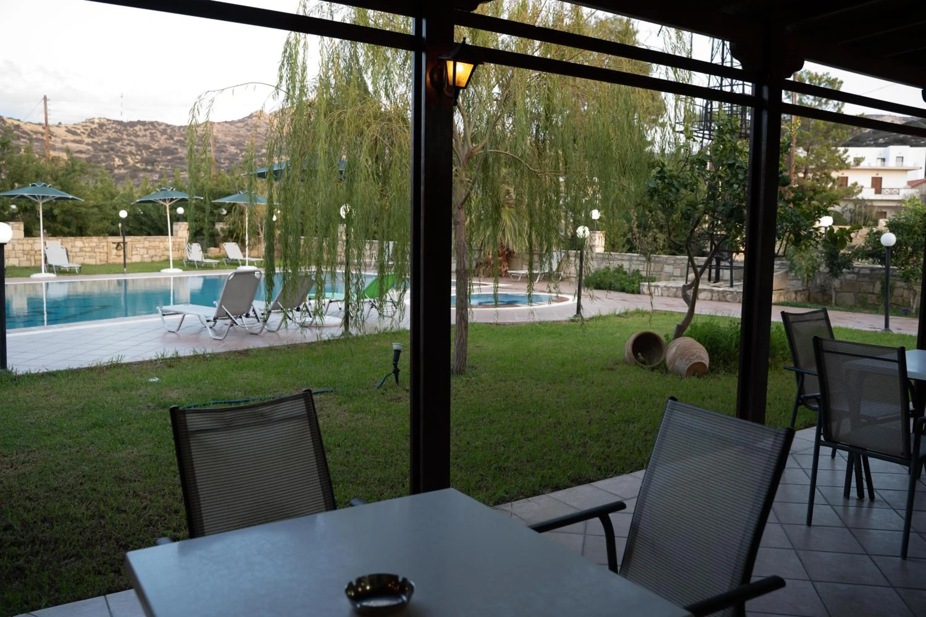 Patio in Dimitris Villa Hotel
