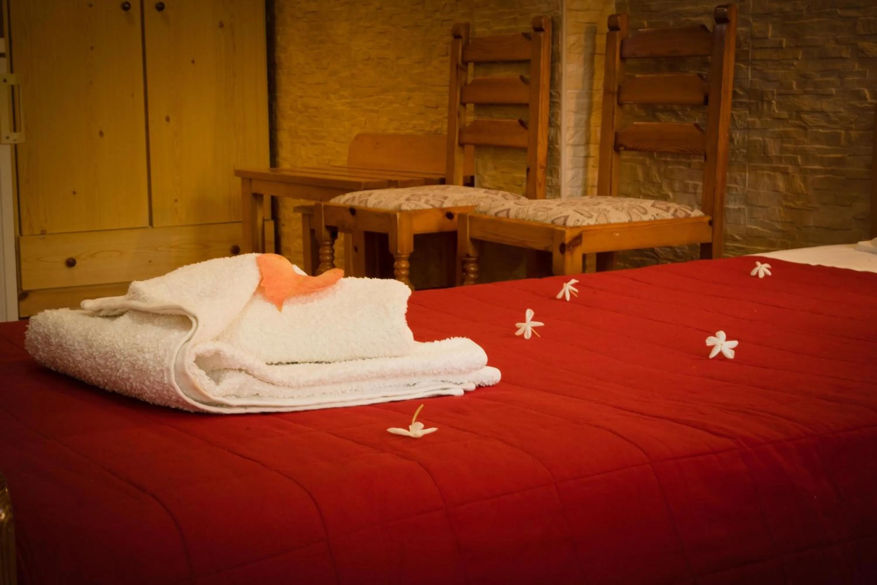 Property building, Bed in Dimitris Villa Hotel