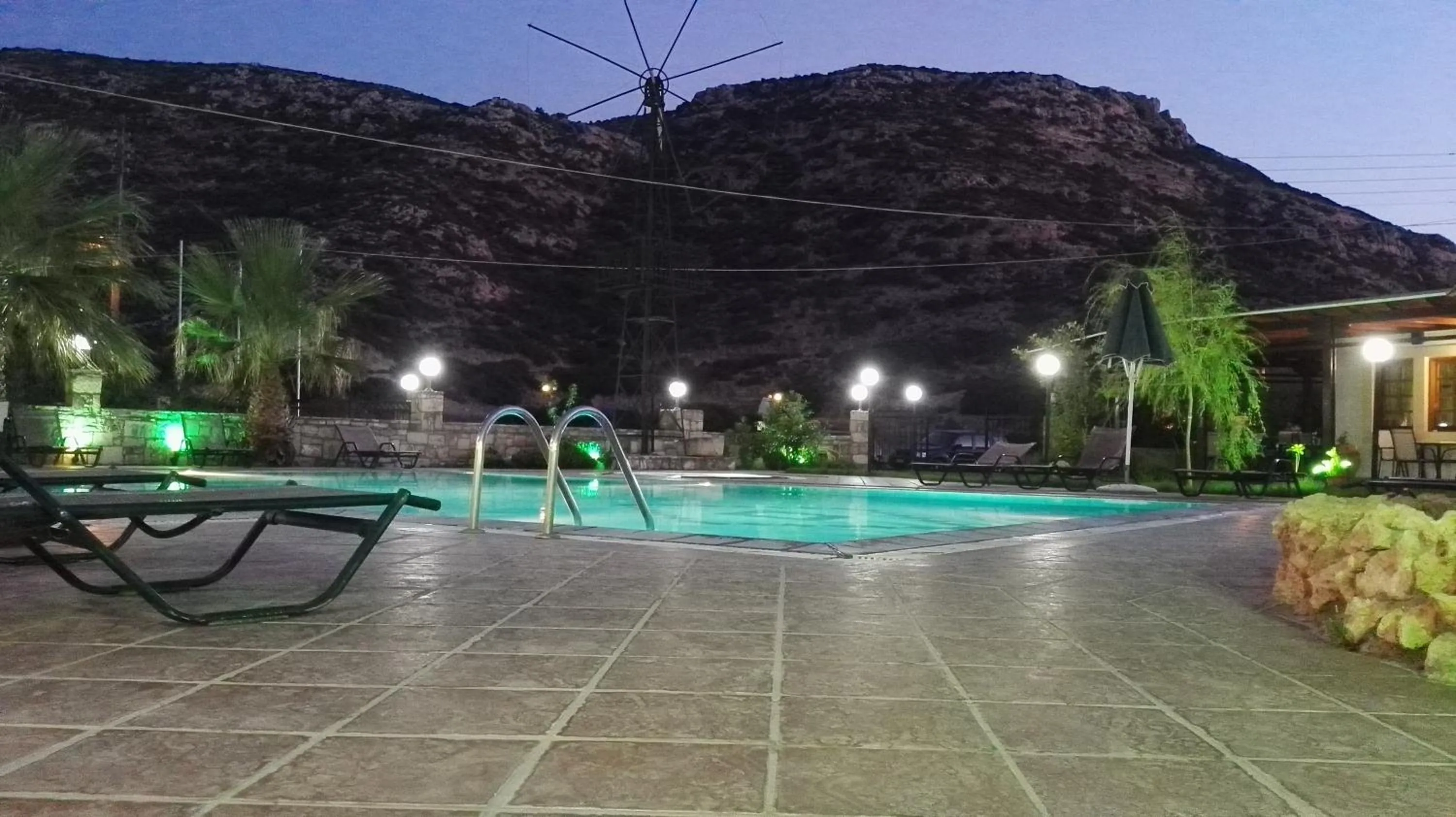 Swimming pool in Dimitris Villa Hotel