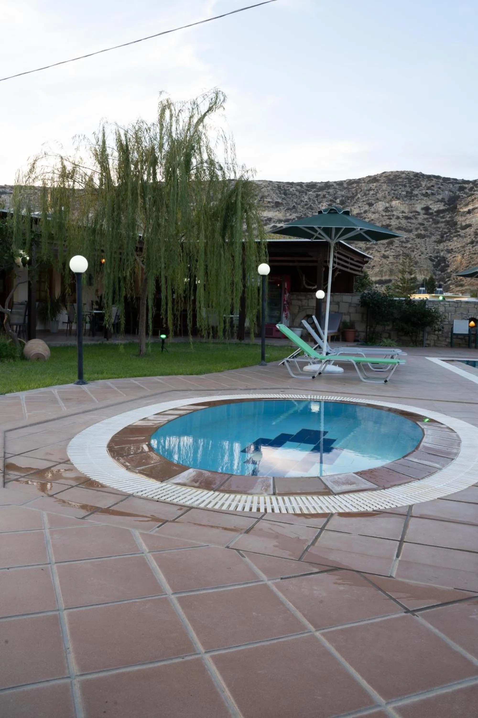 Swimming pool in Dimitris Villa Hotel