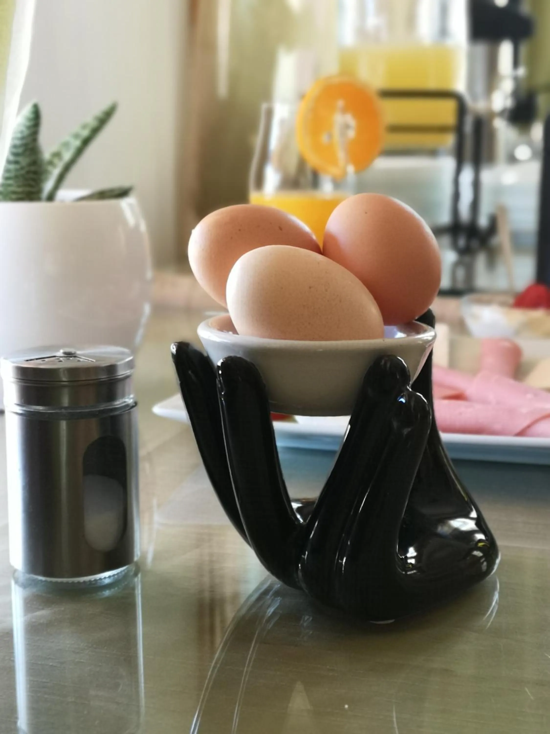 Buffet breakfast in Dimitris Villa Hotel