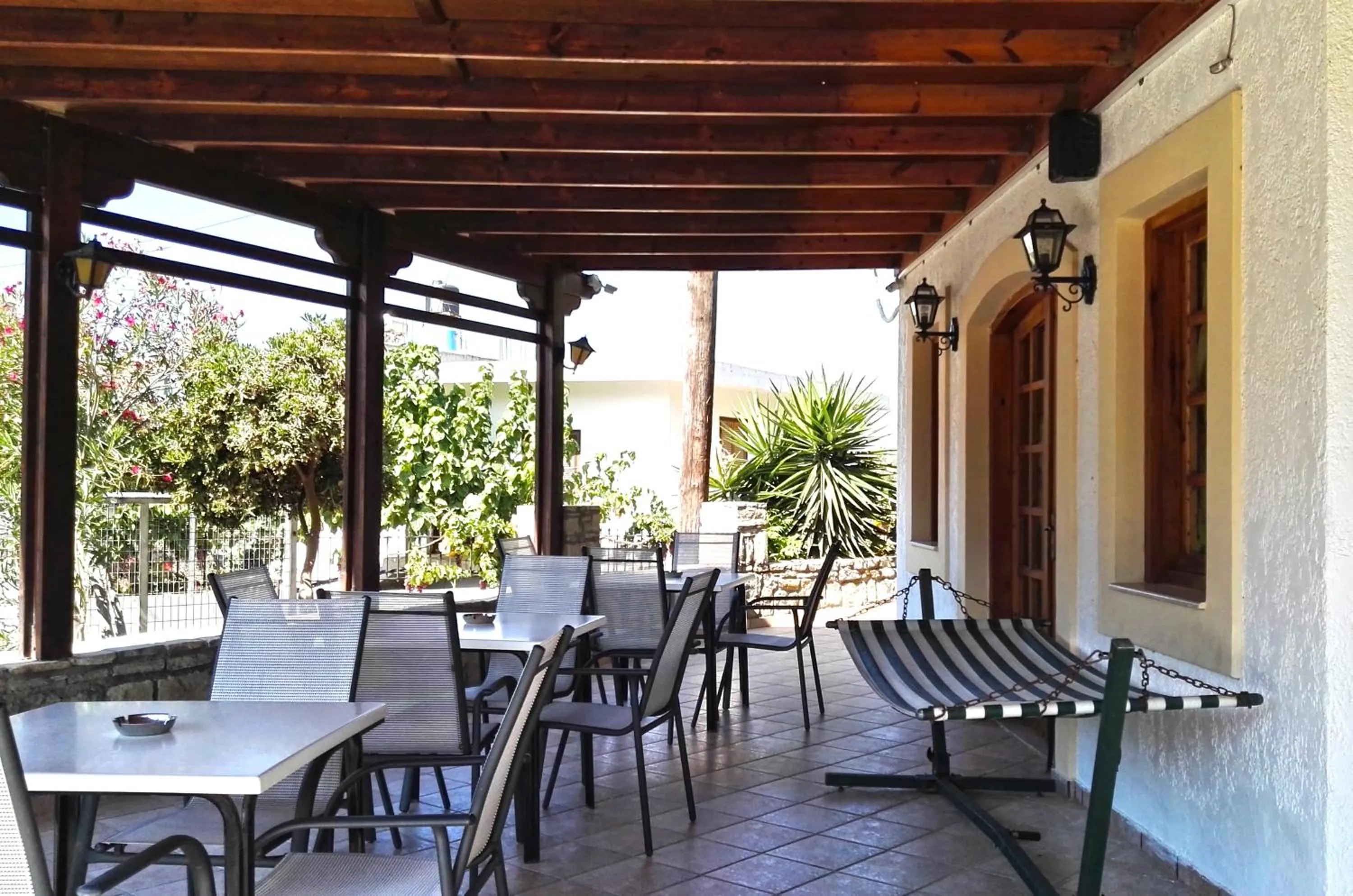 Buffet breakfast in Dimitris Villa Hotel