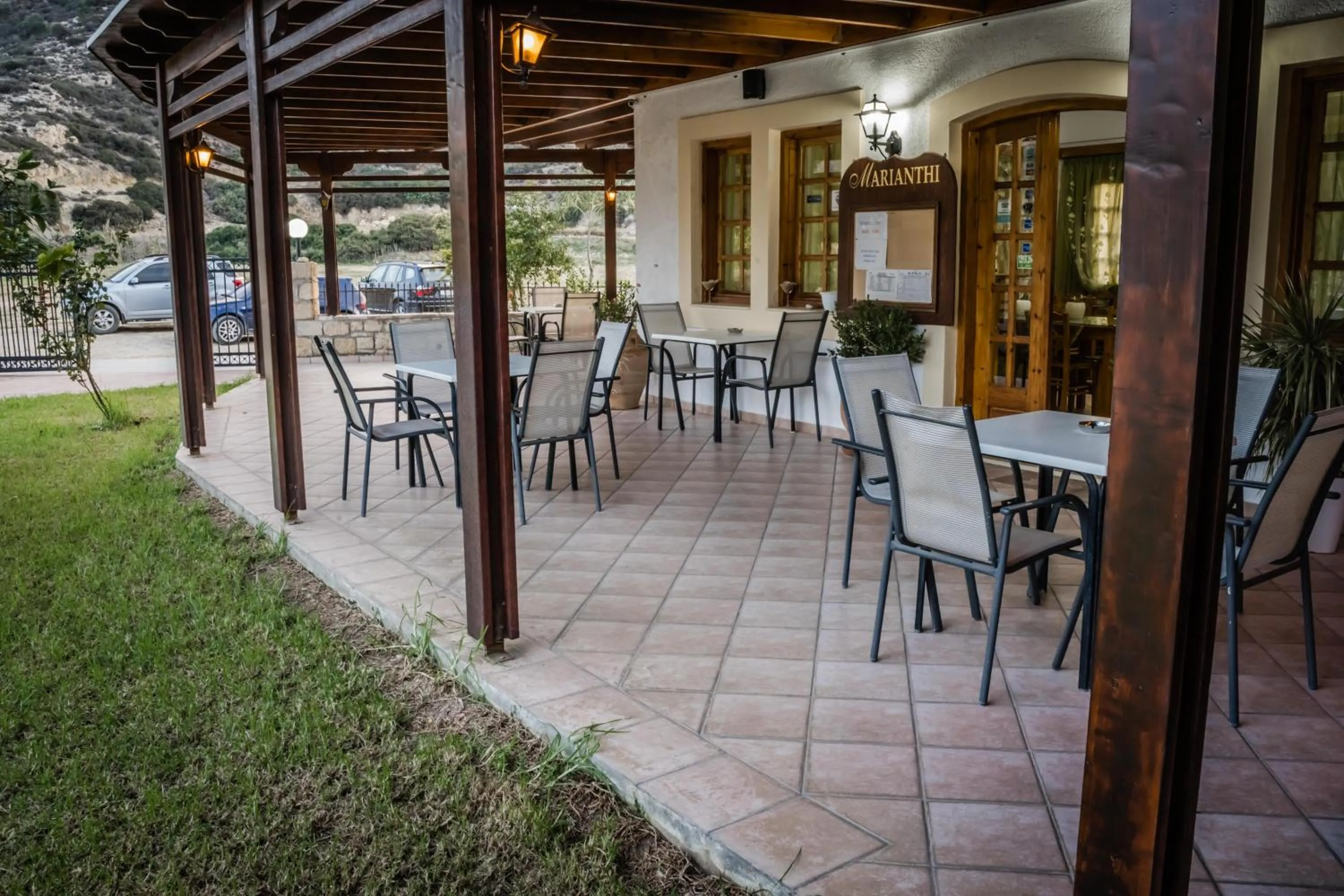 Restaurant/places to eat in Dimitris Villa Hotel