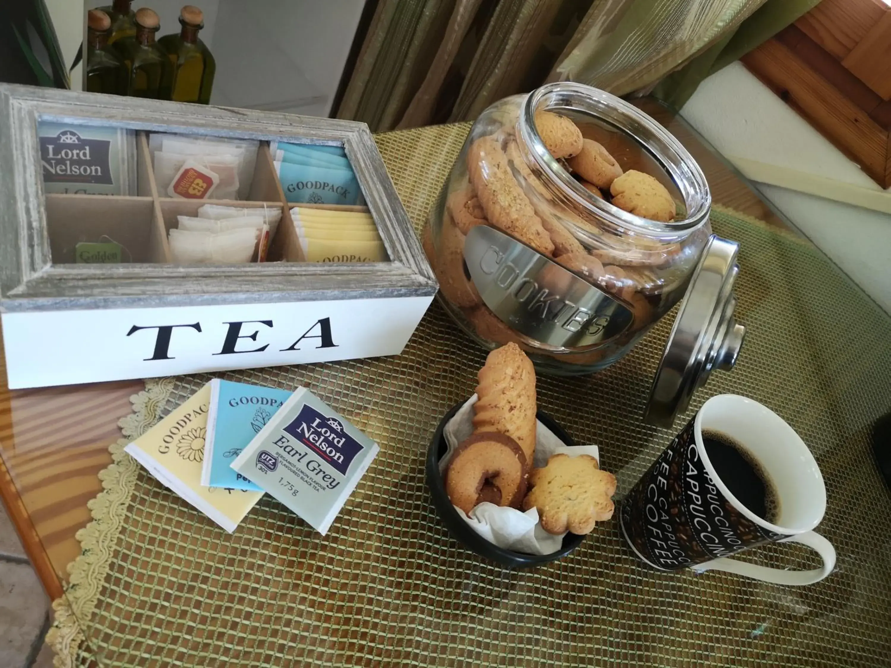 Buffet breakfast in Dimitris Villa Hotel Buffet breakfast in Dimitris Villa Hotel