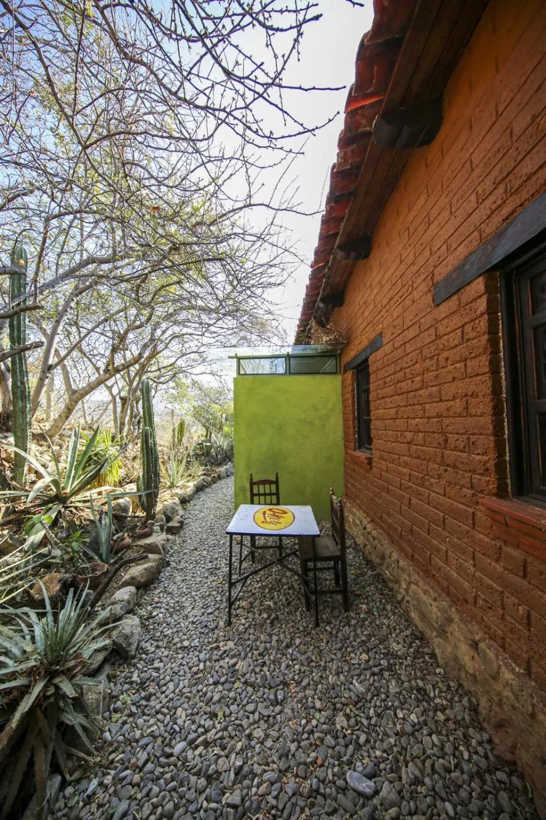 Garden in Huayápam Yù'ú Lodge
