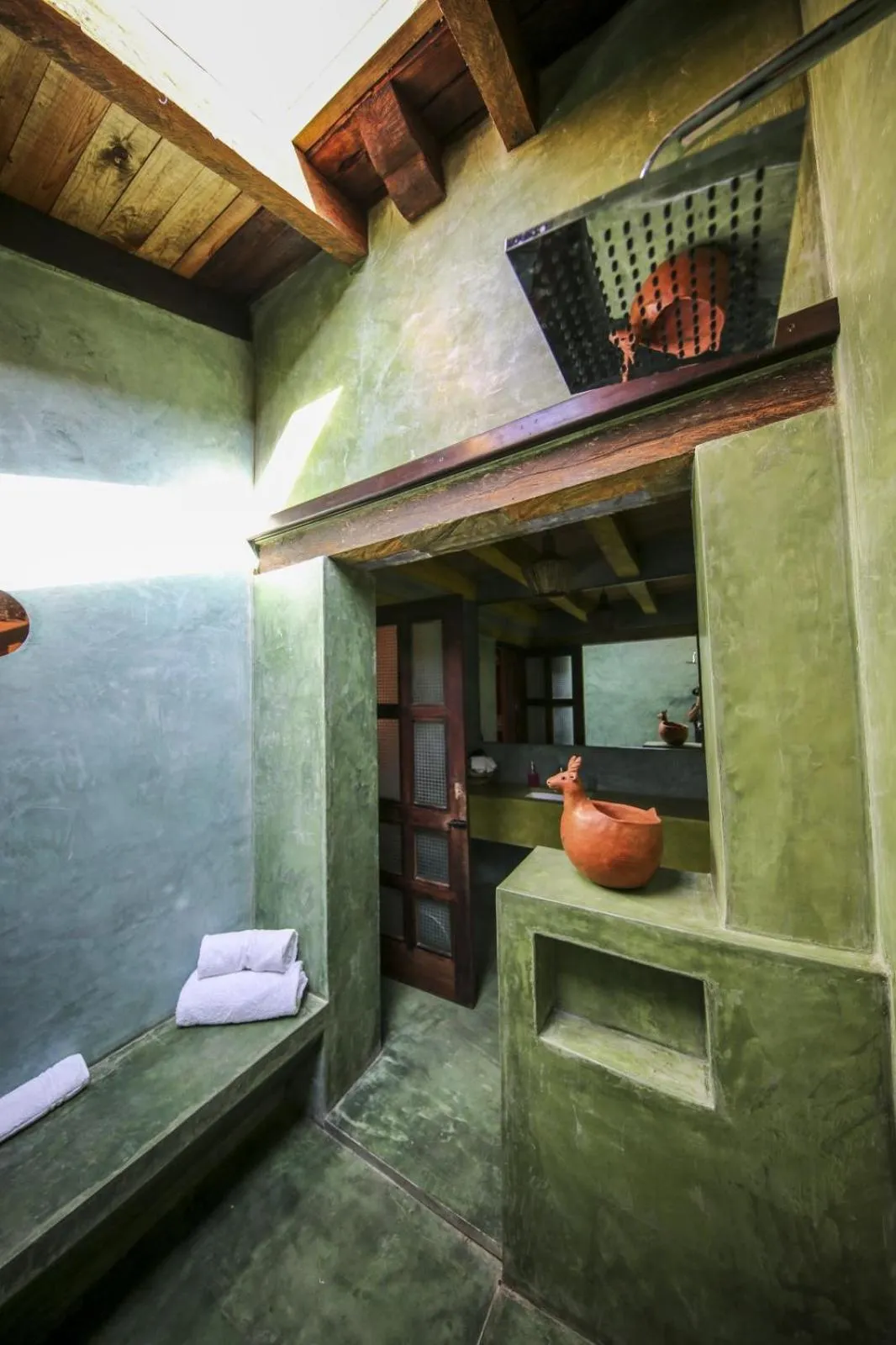Bathroom in Huayápam Yù'ú Lodge