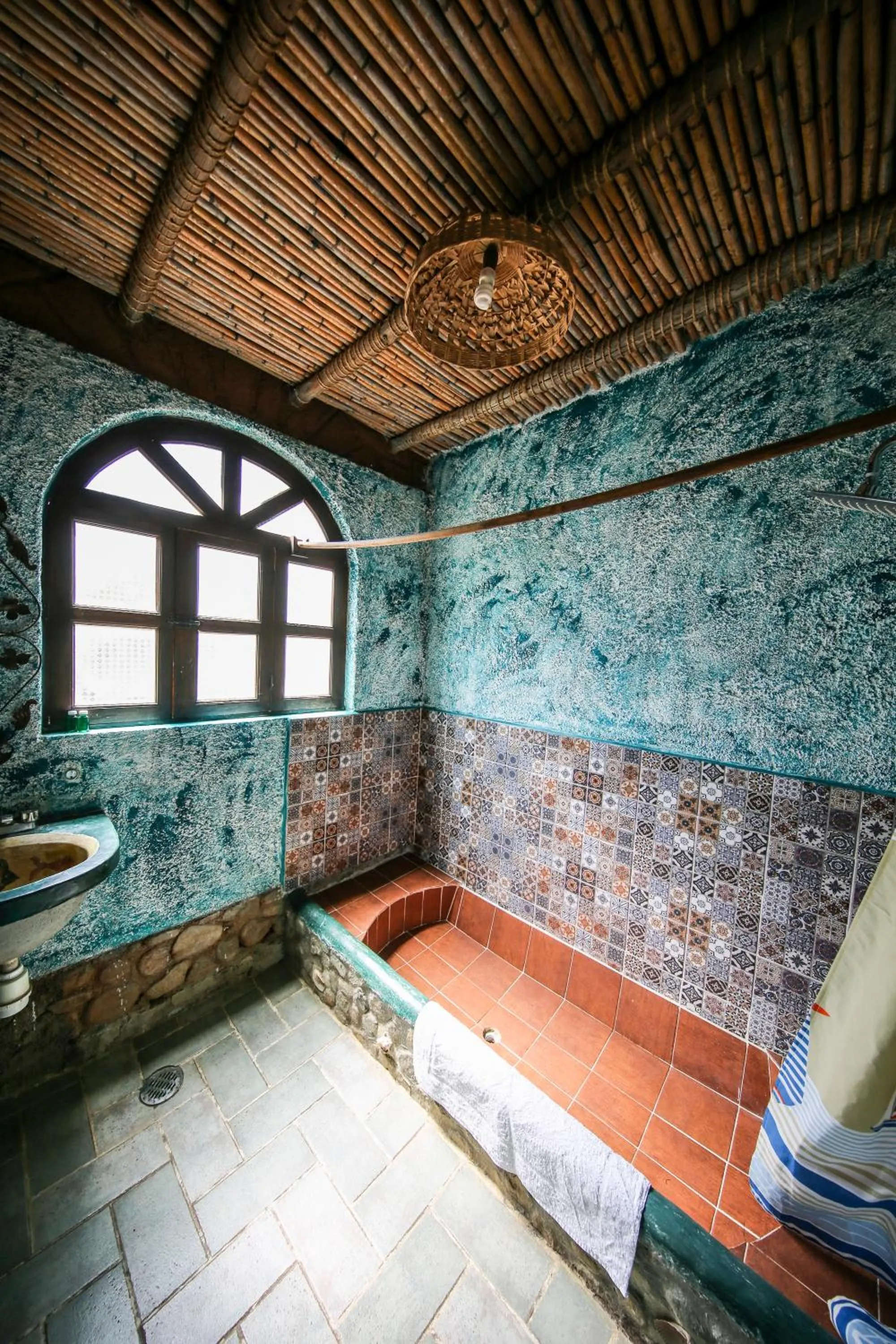 Bathroom in Huayápam Yù'ú Lodge
