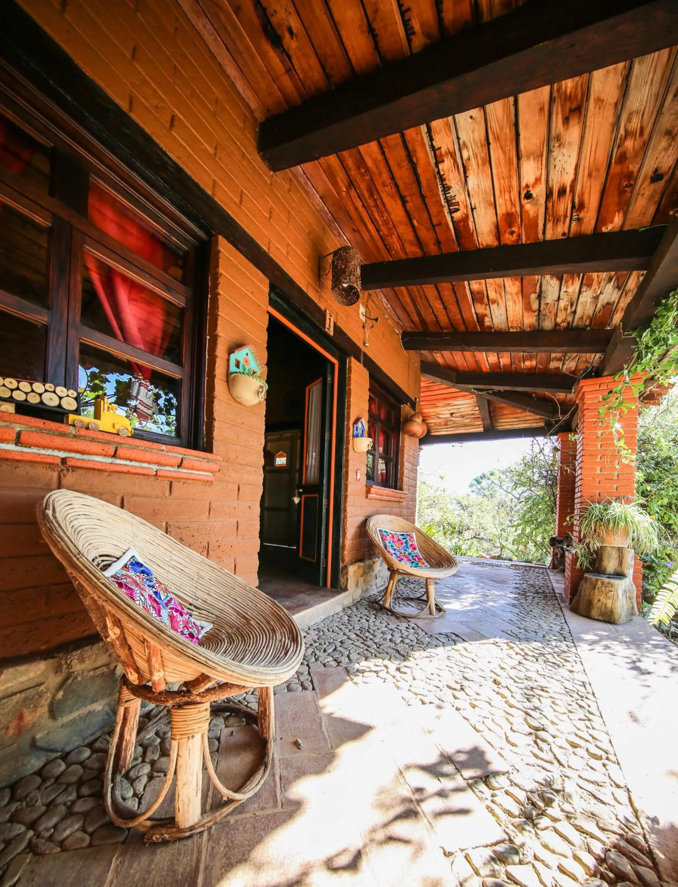 Patio in Huayápam Yù'ú Lodge