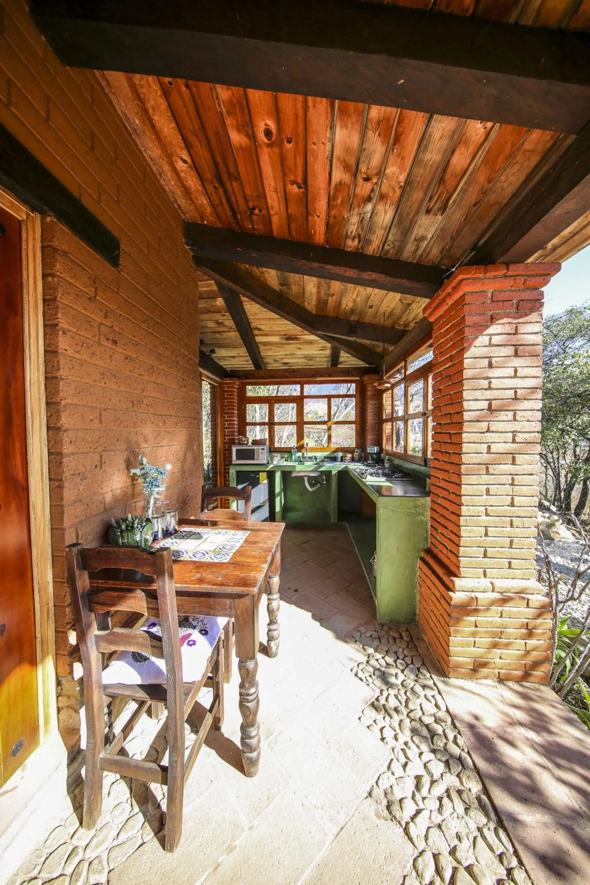 Balcony/Terrace in Huayápam Yù'ú Lodge