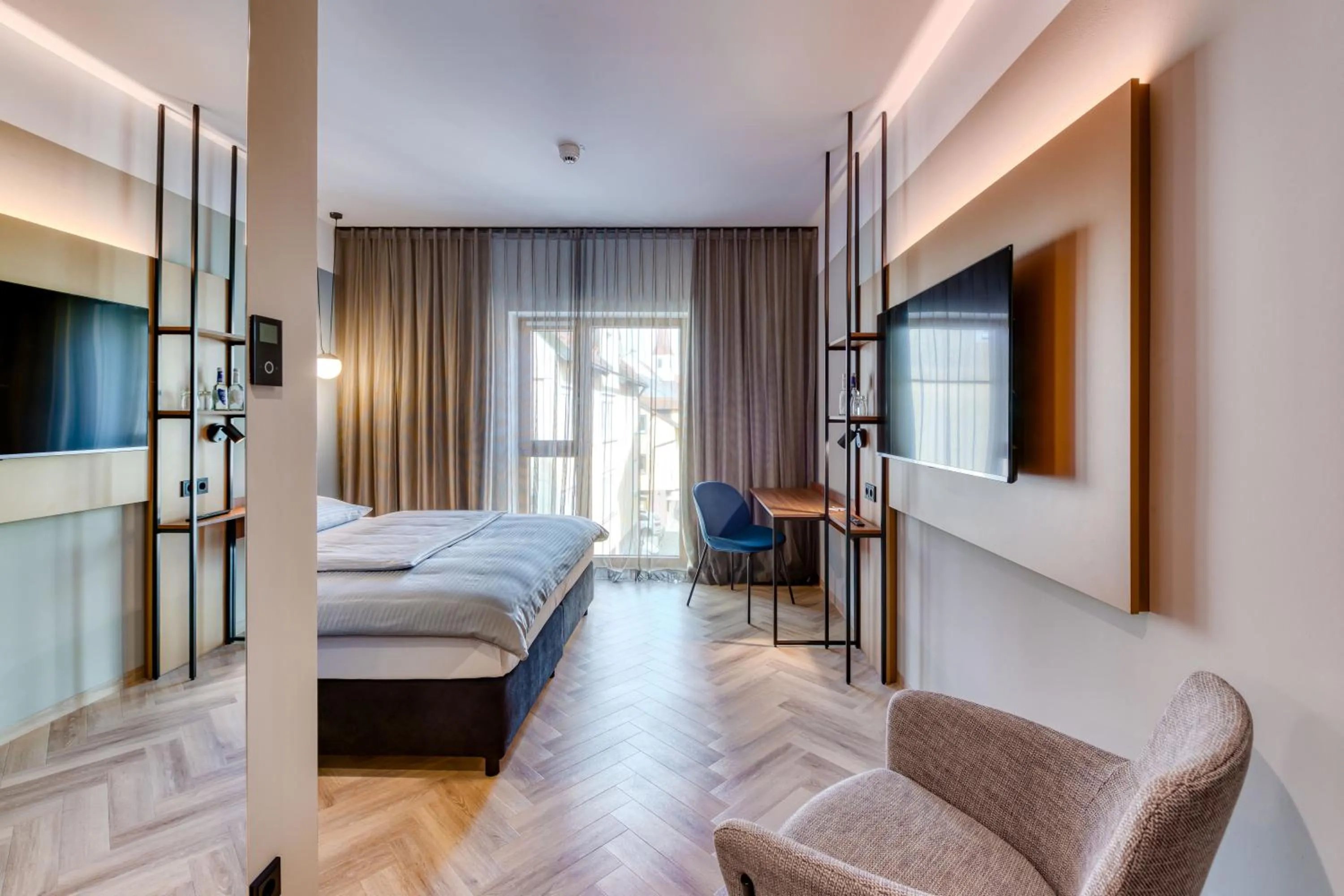 Photo of the whole room, Bed in Stadthotel Neumarkt Mitte