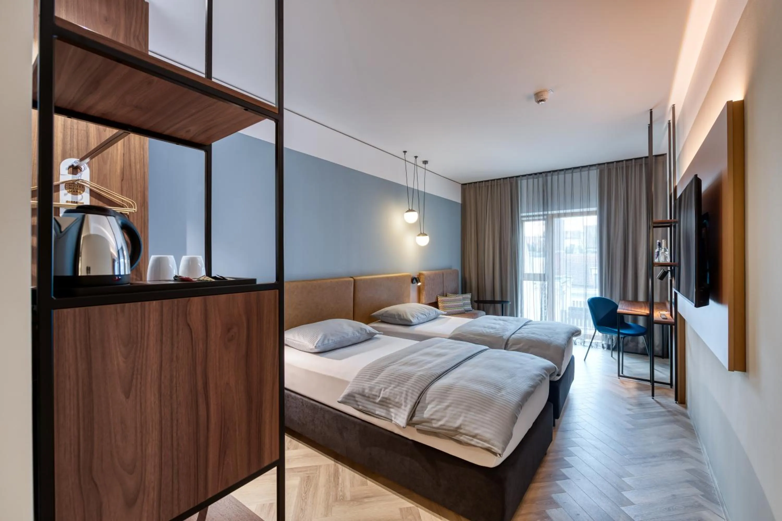 Photo of the whole room, Bed in Stadthotel Neumarkt Mitte