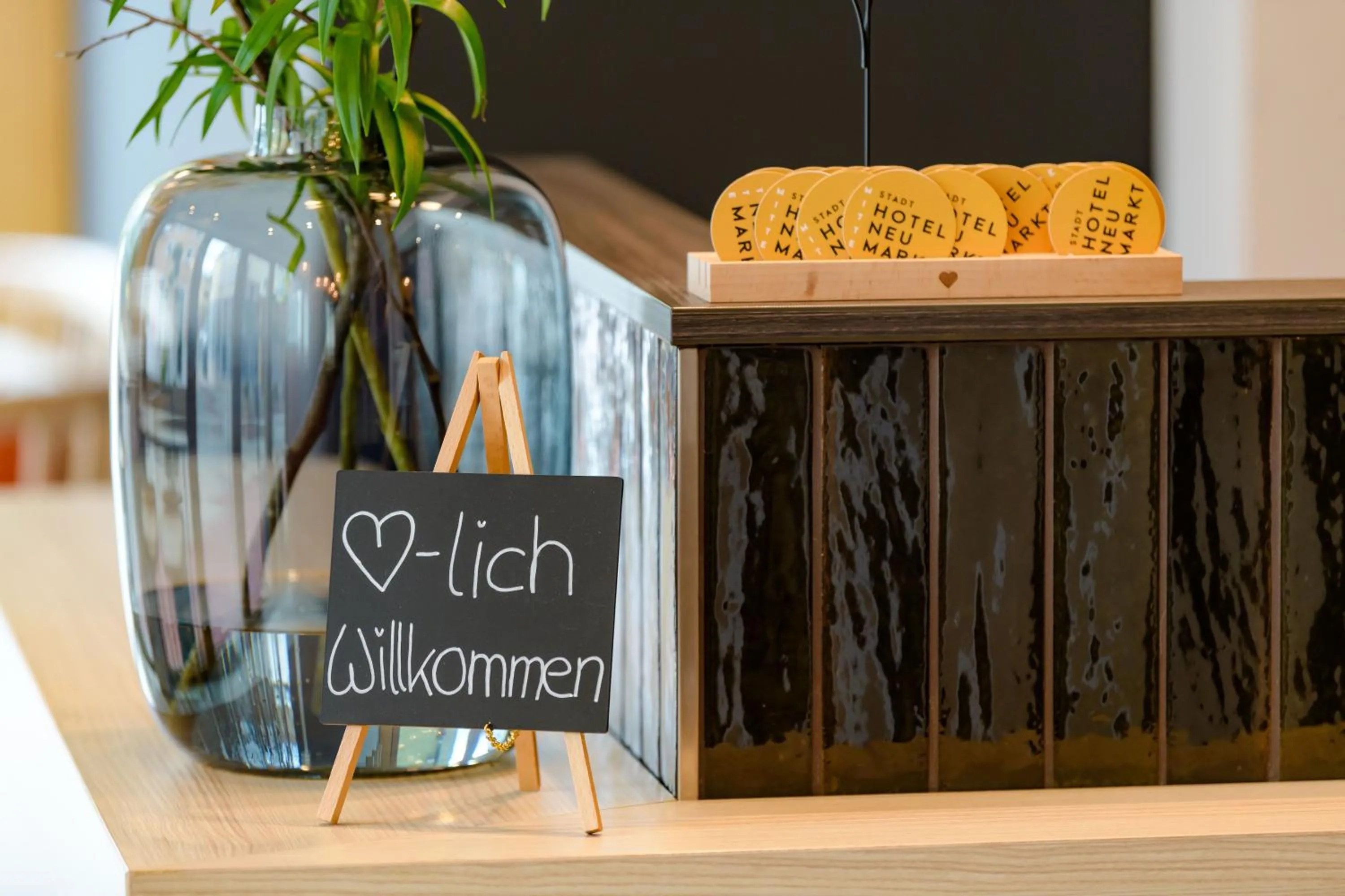 Lobby or reception in Stadthotel Neumarkt Mitte