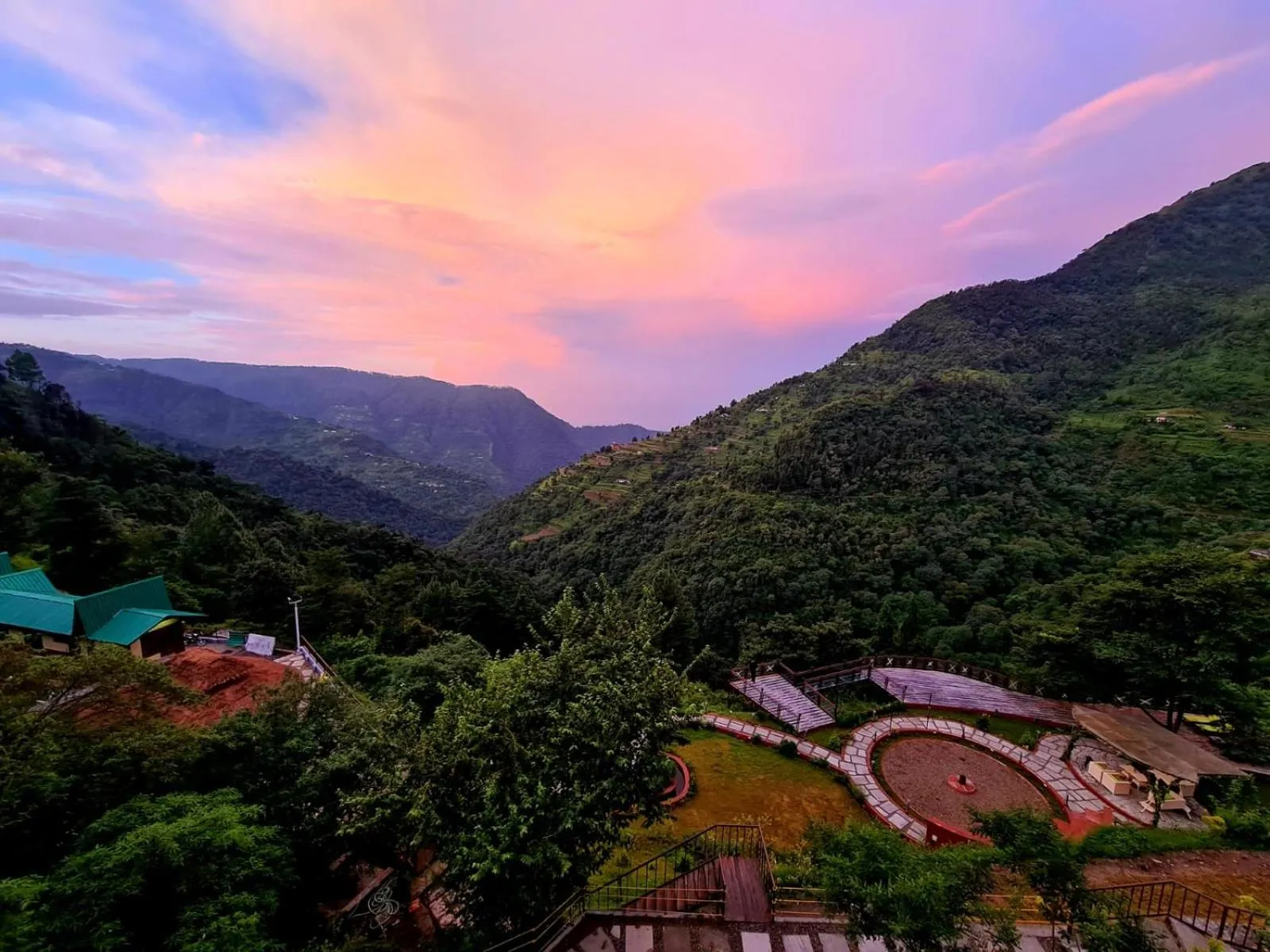 Natural landscape in Atulyam, Pangot